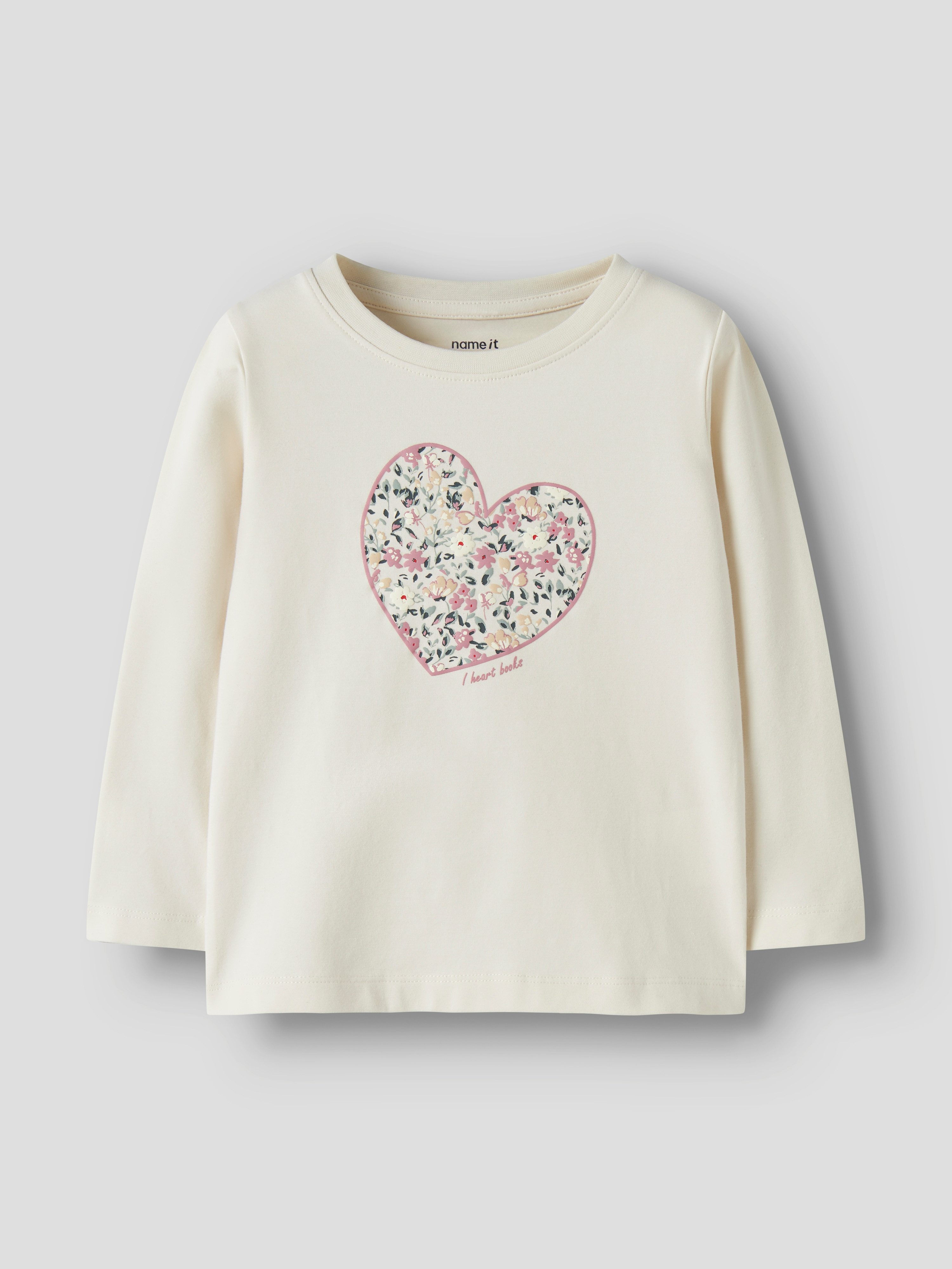 Name It Langarmshirt NMFKIWI LS TOP Baumwollmischung, regular fit