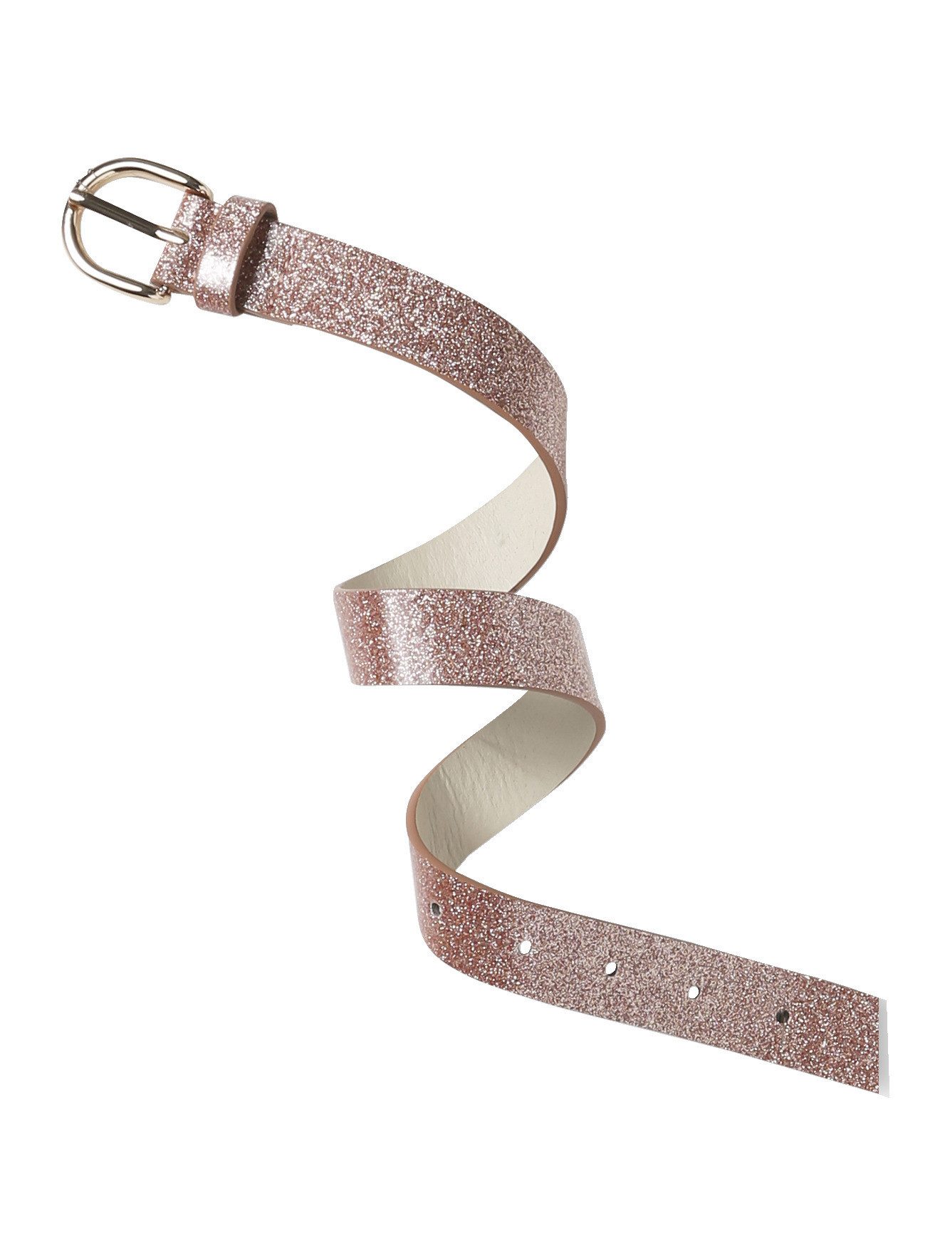 vertbaudet Hosenträger Pailletten-Gürtel für Mädchen, Metallschnalle
