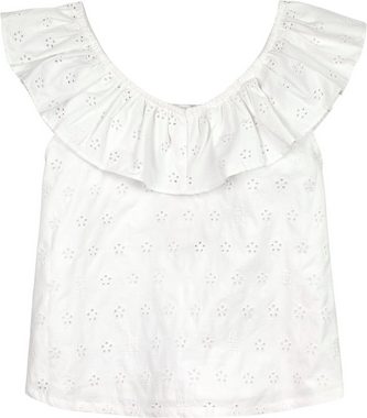 Tommy Hilfiger Babydollshirt BRODERIE ANGLAISE FRILL TOP Baby bis 2 Jahre