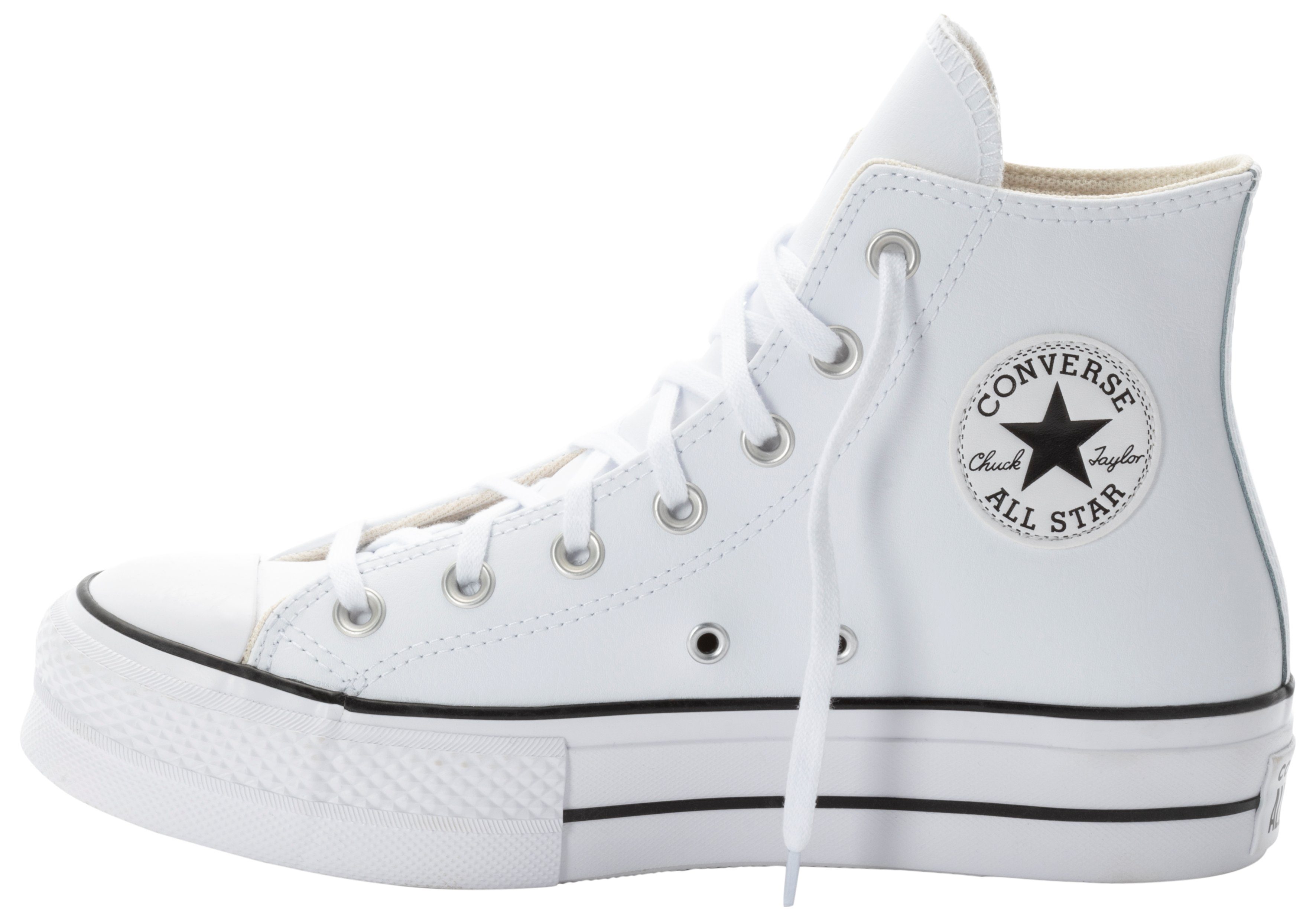 LEATHER ALL PLATFORM Converse TAYLOR Sneaker CHUCK STAR