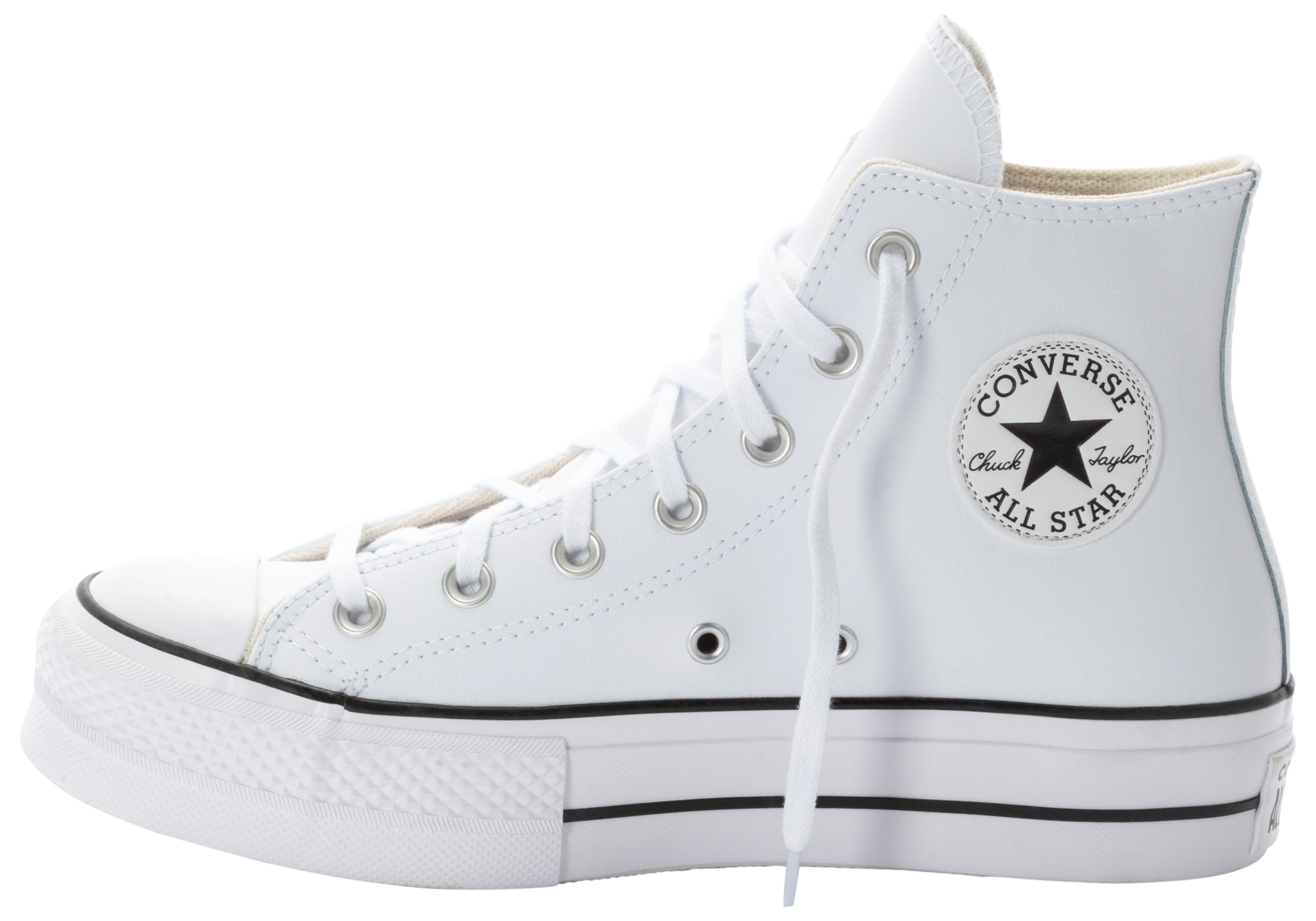 Converse CHUCK TAYLOR ALL STAR LEATHER PLATFORM Sneaker günstig online kaufen