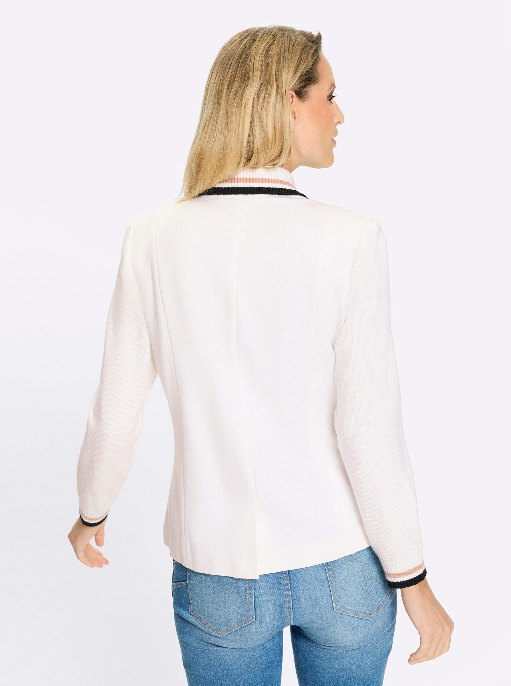 heine Jerseyblazer Jersey-Blazer Langarm