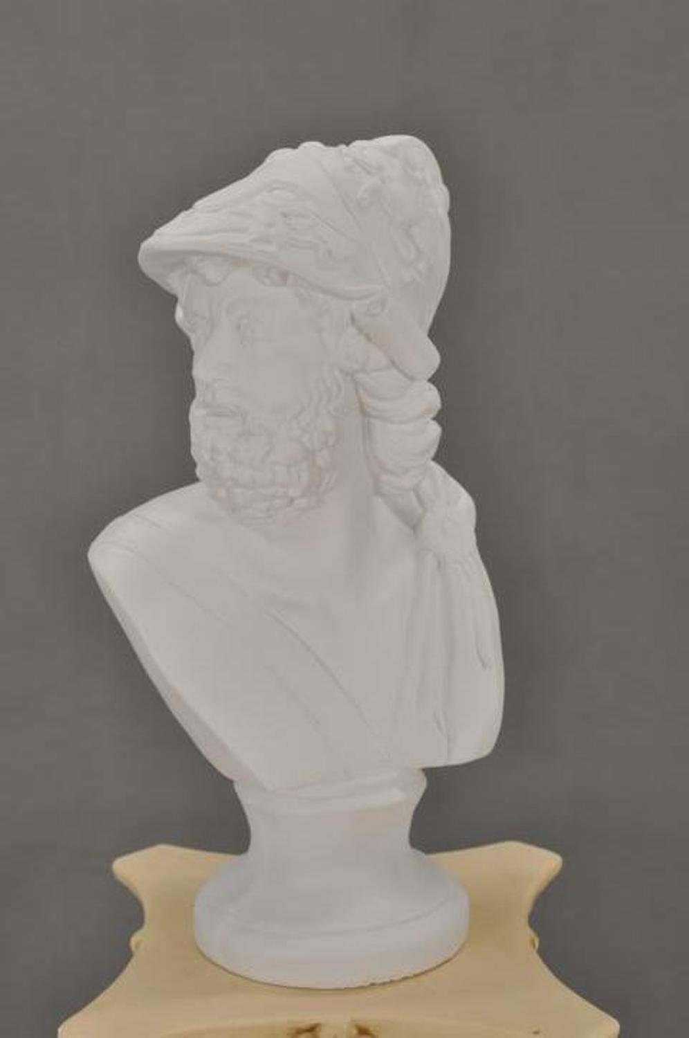JVmoebel Skulptur Figuren Dekoration Skulpturen Design Figur Büste Gott Zeus Skulptur
