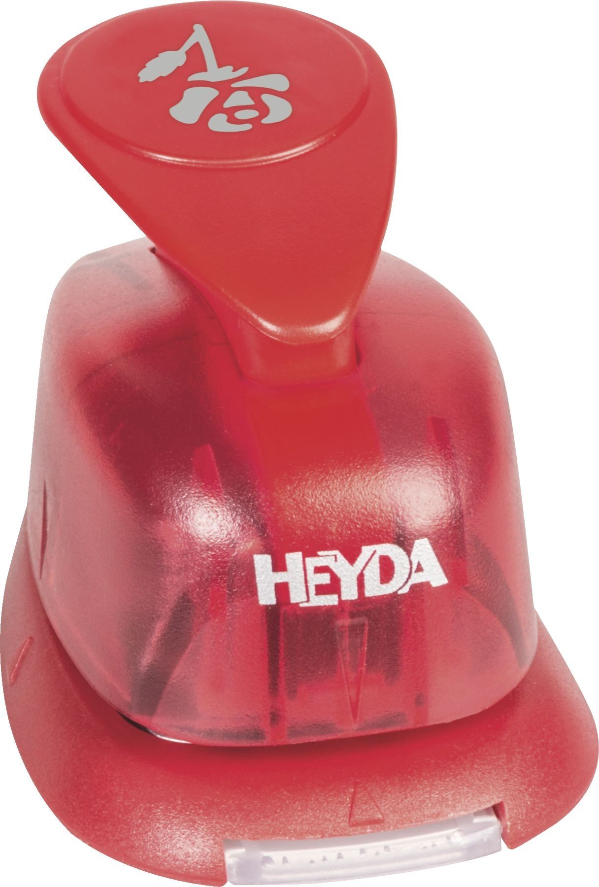 Heyda Motivstanzer Motivstanzer für Karton bis 220g/qm Rose klein 15x15mm