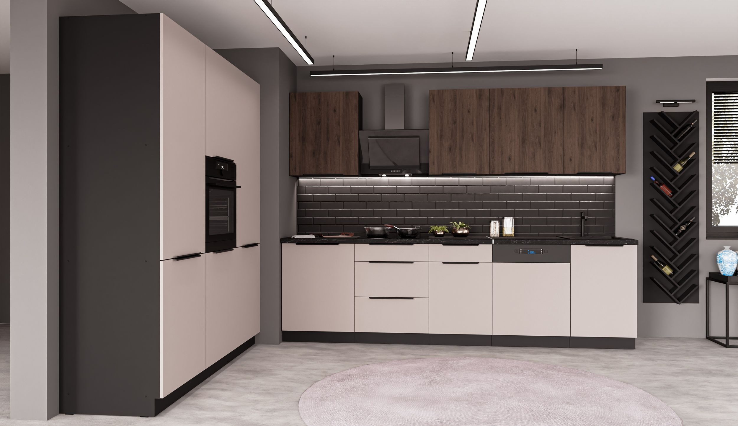 Küchen-Preisbombe Küchenzeile ARONA + MONZA 280 + 180 Küchenblock Küche Ein günstig online kaufen