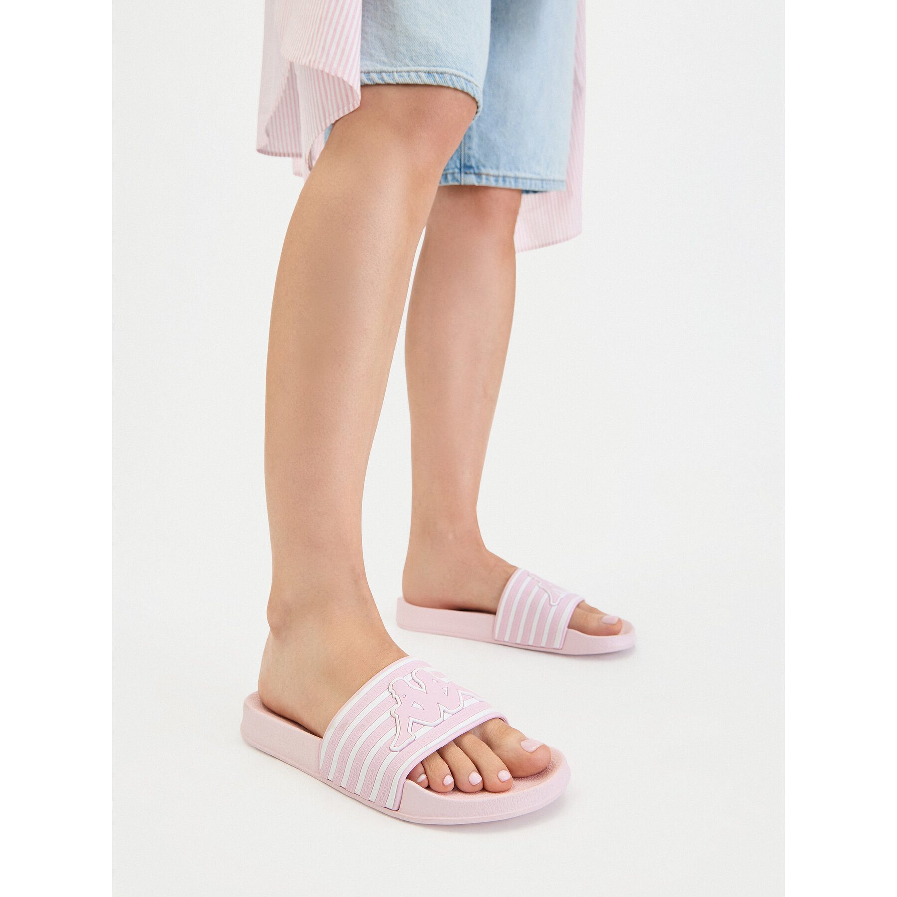 Kappa Kappa Damen-Flip-Flops in Pink Badepantolette