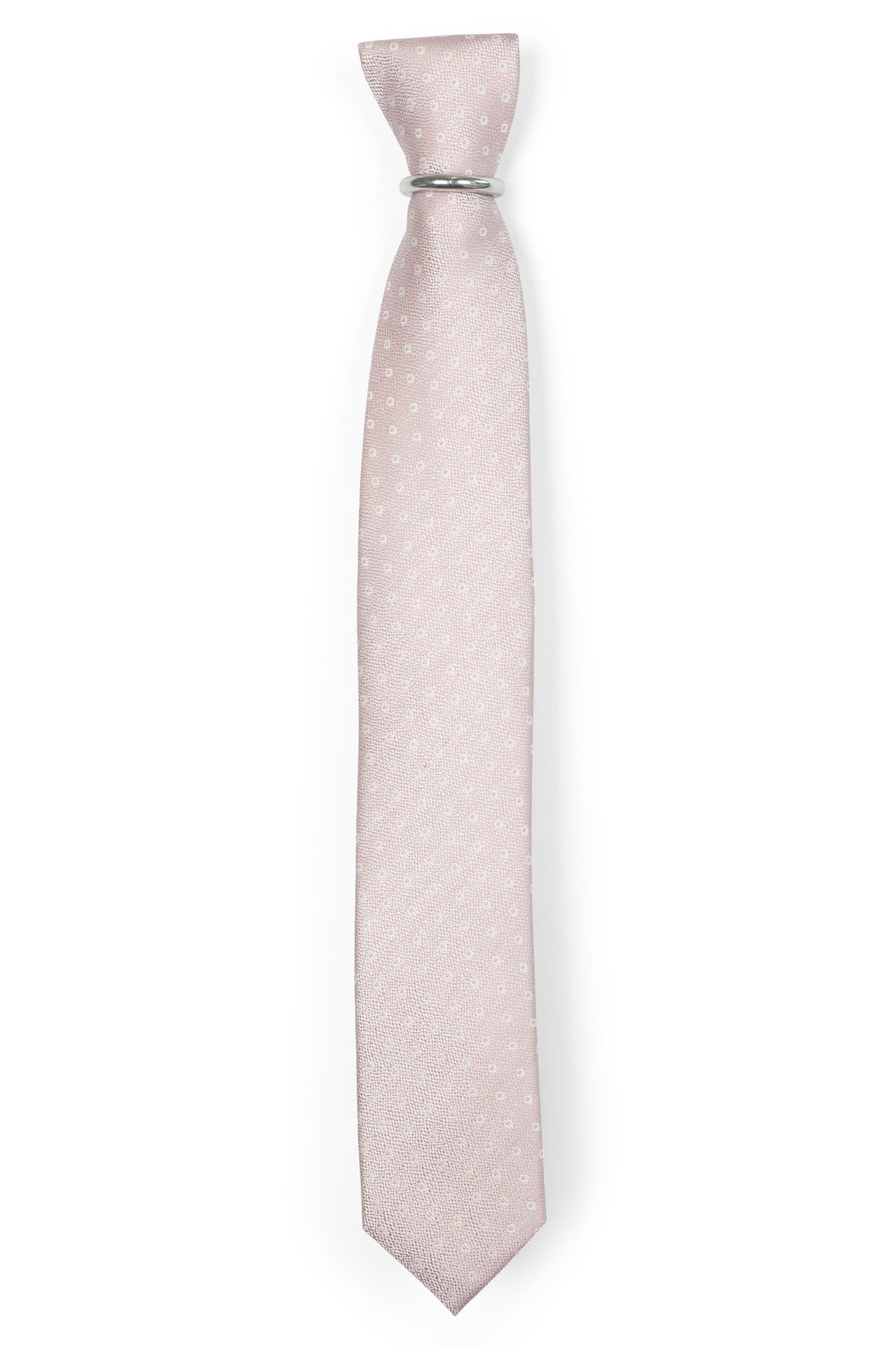 REAL GUYS by J.PLOENES Krawatte (1-St) aus Seide mit Punktemuster