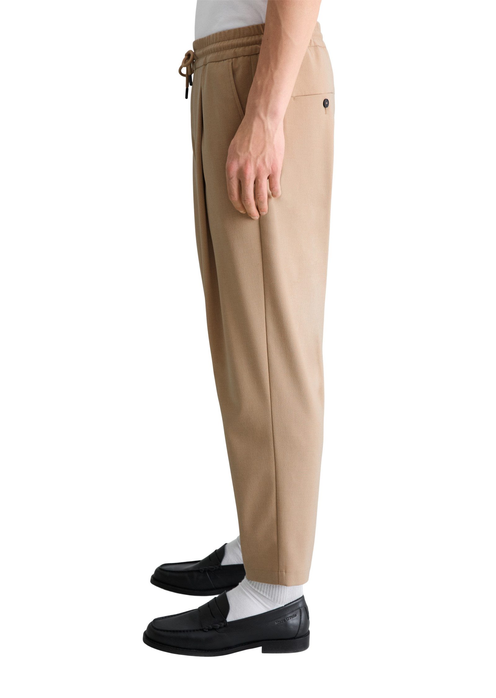 Marc O'Polo DENIM Chinohose mit Bundfalten-Details