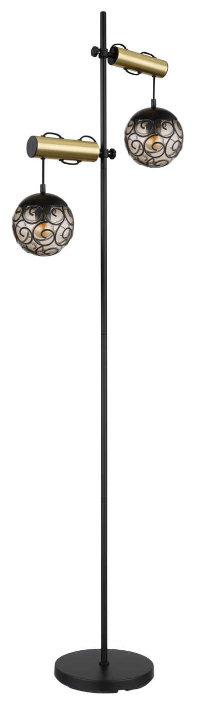 GLOBO LEUCHTEN Stehlampe Stehleuchte, GLOBO Lighting Stehleuchte FITZ (LBH 51x25x168 cm) LBH 51x25x168 cm