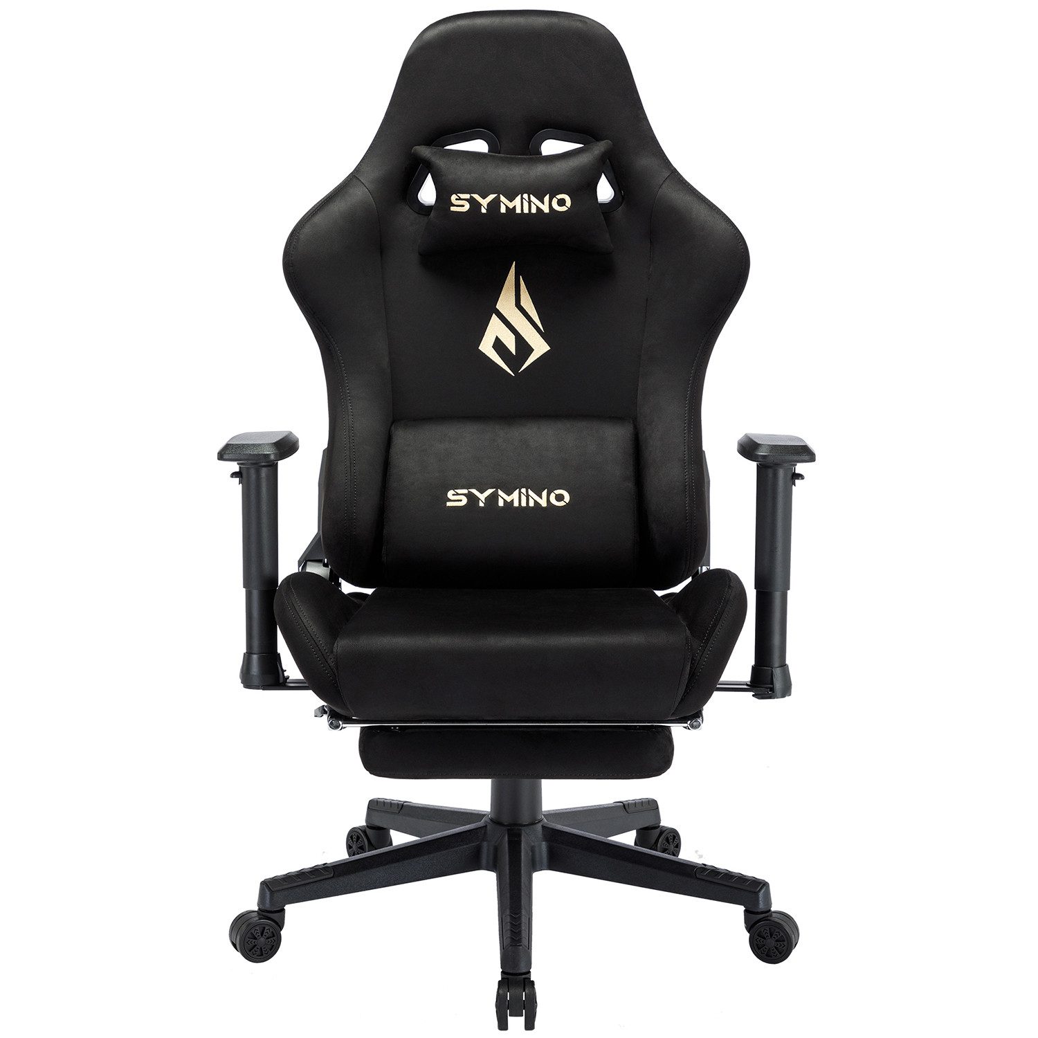 symino Gaming-Stuhl Premium Alcantara Stoff, ergonomischer, günstig online kaufen