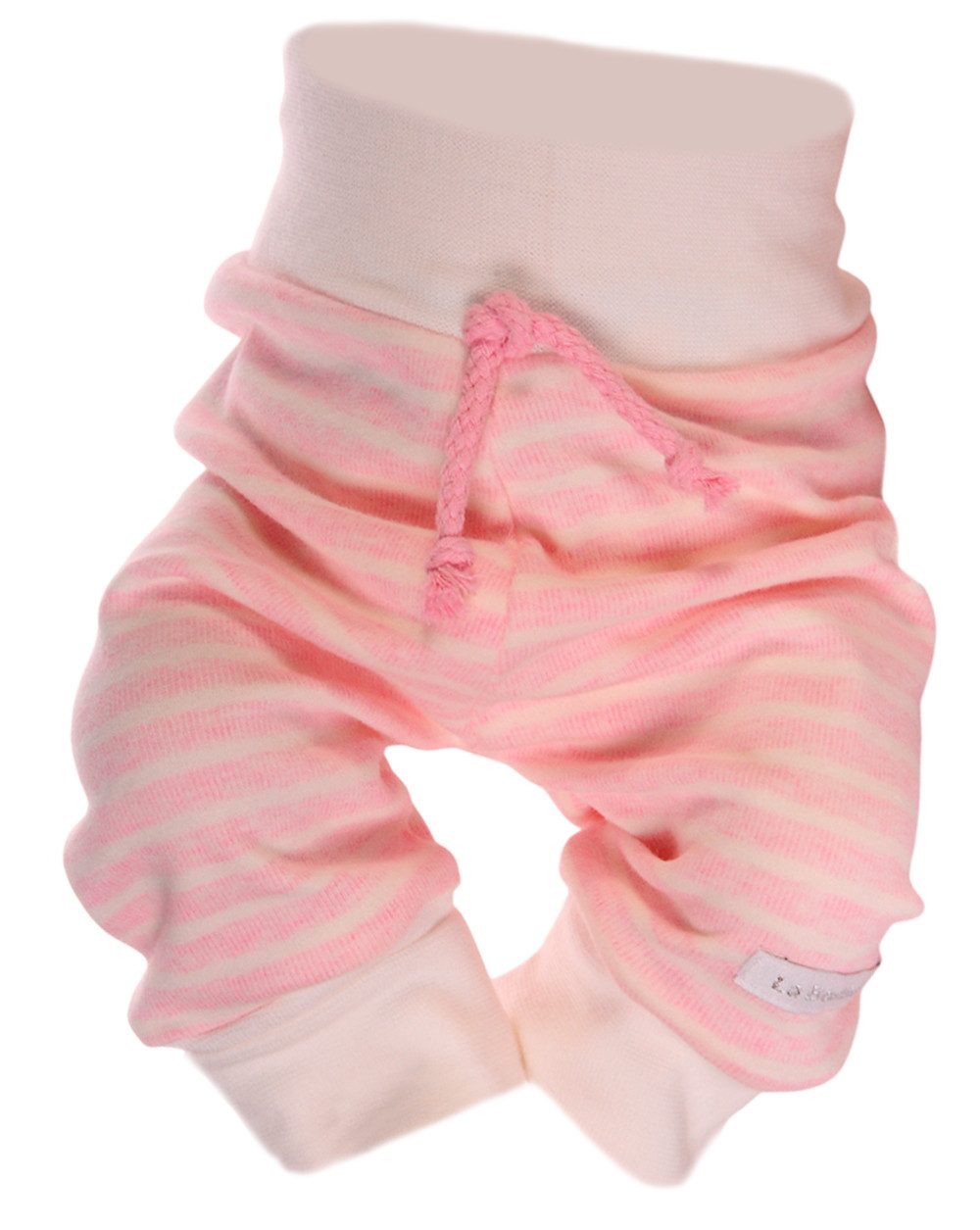 Schlupfhose Baby Hose Mitwachshose Erstlingshose gestreift