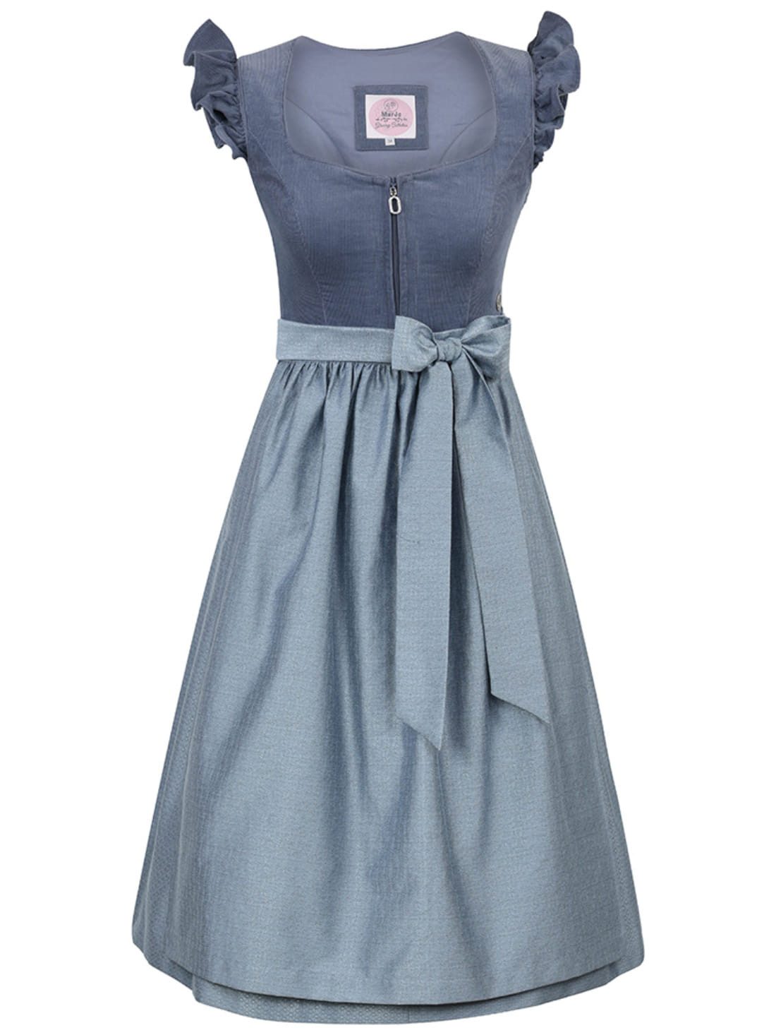 MarJo Dirndl Dirndl Ansfelden 70cm Länge himmelblau
