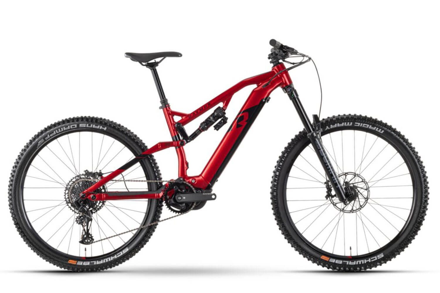 R Raymon E-Bike Mountainbike Raymon TrailRay 160E 10.0 12S SX, 12 Gang SRAM SRAM SX Eagle, 12-S Schaltwerk, Kettenschaltung, Mittelmotor, (Akku, Akkudeckel, 2x Schlüssel, div. Kleinteile), E- Bike Fully, Bikepark geeignet