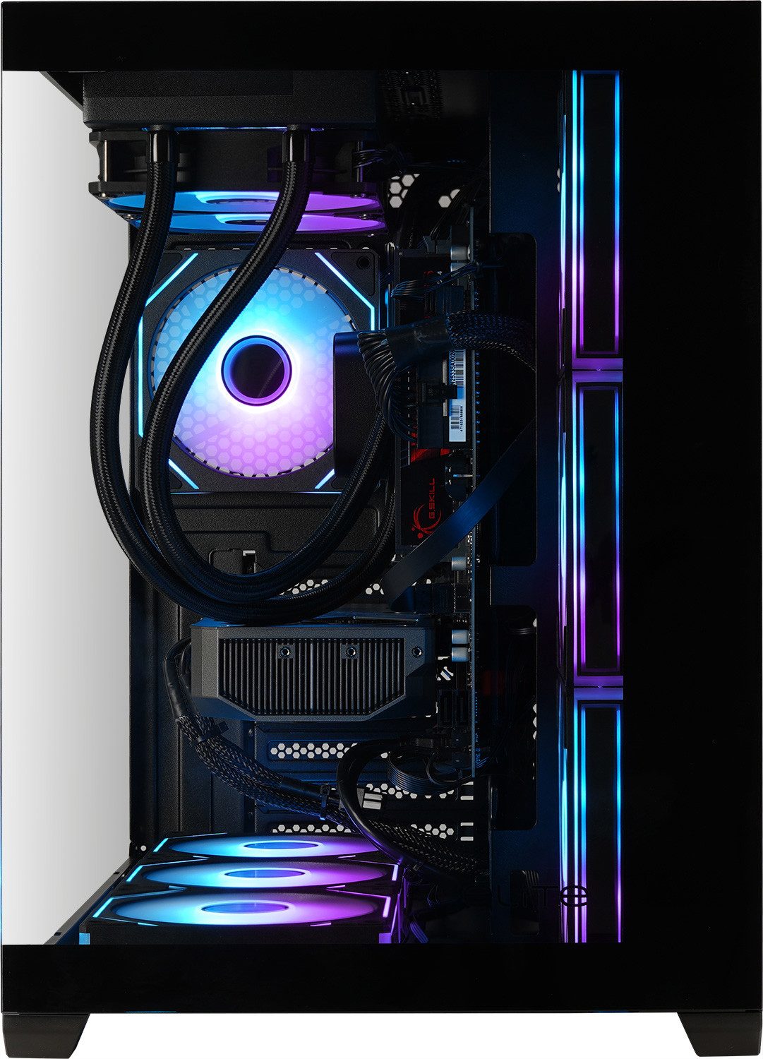 Kiebel Panorama XII Gaming-PC (AMD Ryzen 7 AMD Ryzen 7 7800X3D, RTX 5070, 32 GB RAM, 1000 GB SSD, Wasserkühlung, WLAN, ARGB-Beleuchtung) – Bild 5 von 5