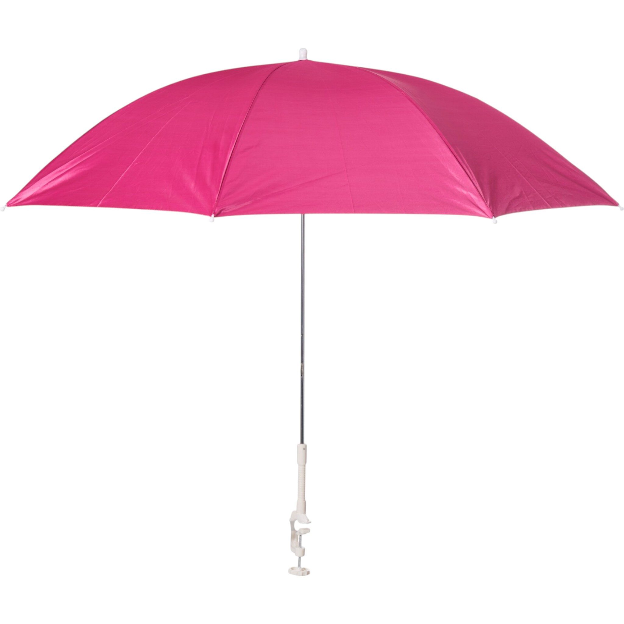 Meinposten Sonnenschirm Buggy Kinderwagen Sonnenliege Sonnenschutz UV 50+ Pink Blau 100 cm, beim Angeln, auf dem Balkon, am Sandkasten, oder für den Campingstuhl