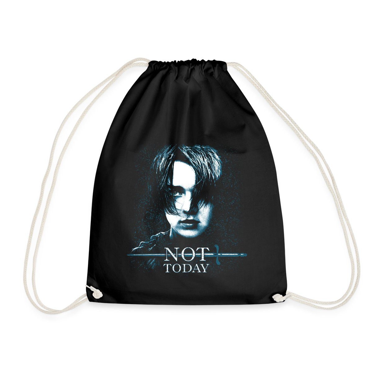 Spreadshirt Turnbeutel Game Of Thrones Arya Stark Not Today Turnbeutel (1-tlg)