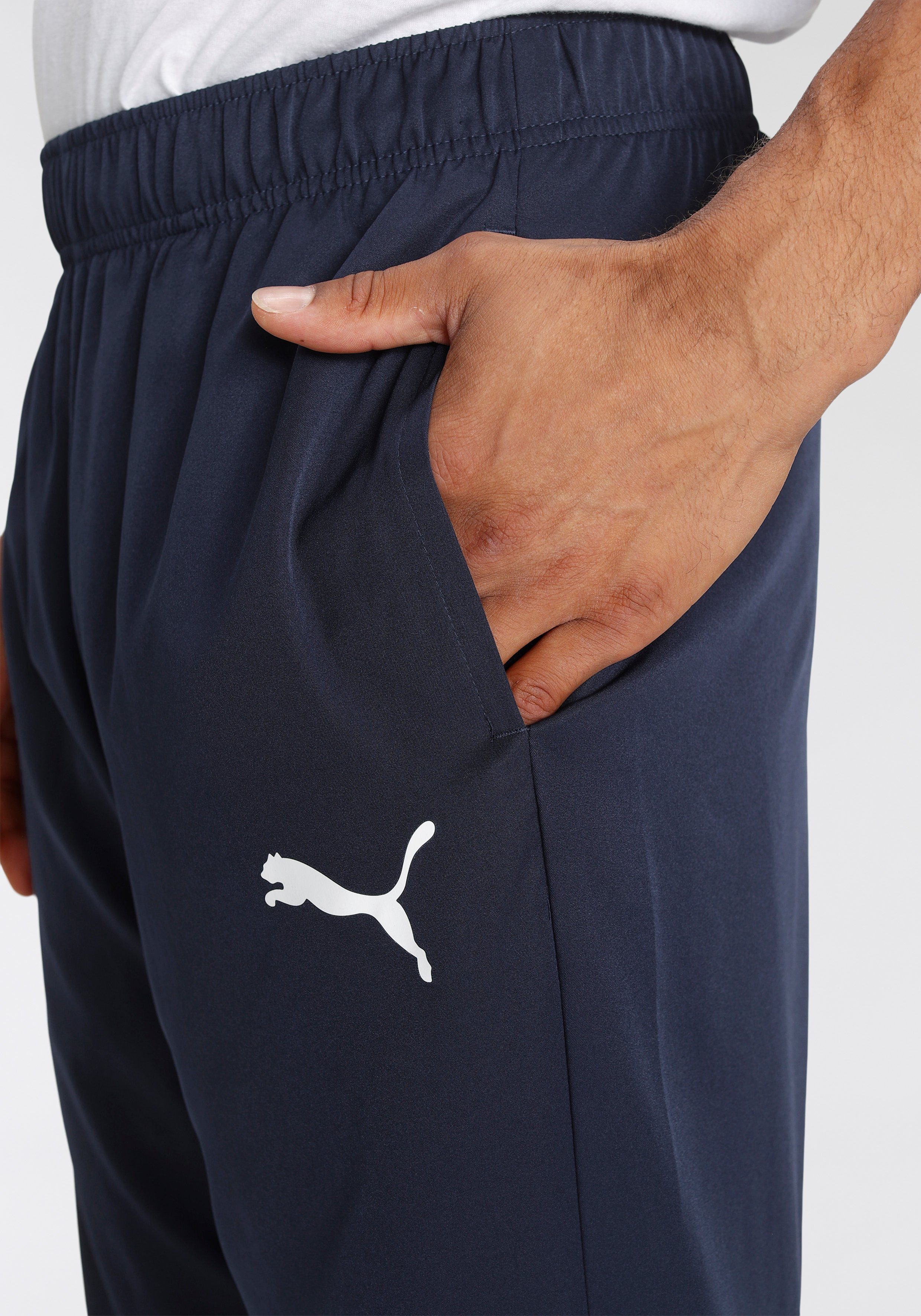PUMA Trainingshose ACTIVE WOVEN PANTS OP SRL mit dryCELL Technologie, feuchtigkeitsableitend, atmungsaktiv