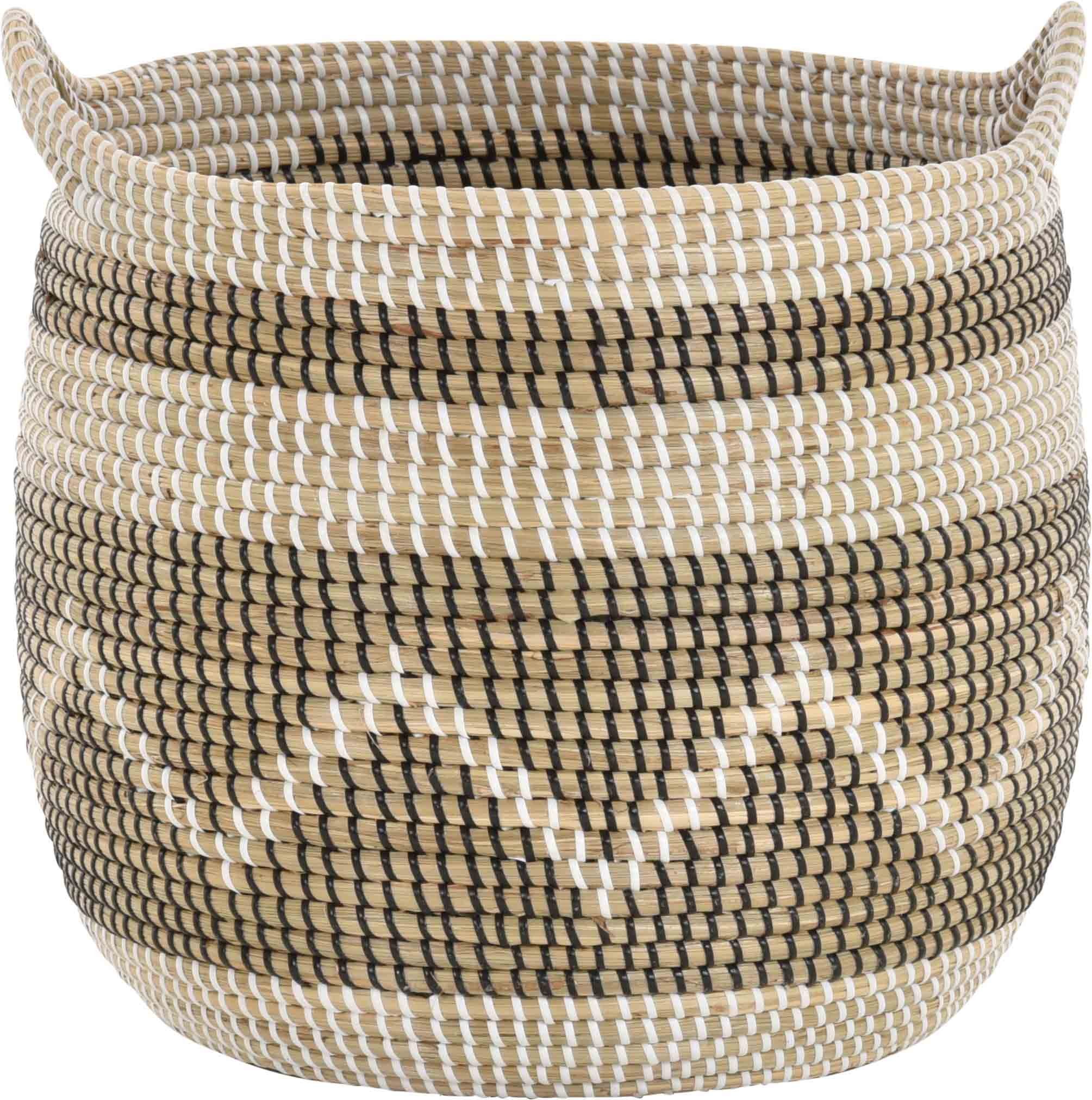 Krines Home Aufbewahrungskorb Runder Tragekorb Dekokorb günstig online kaufen