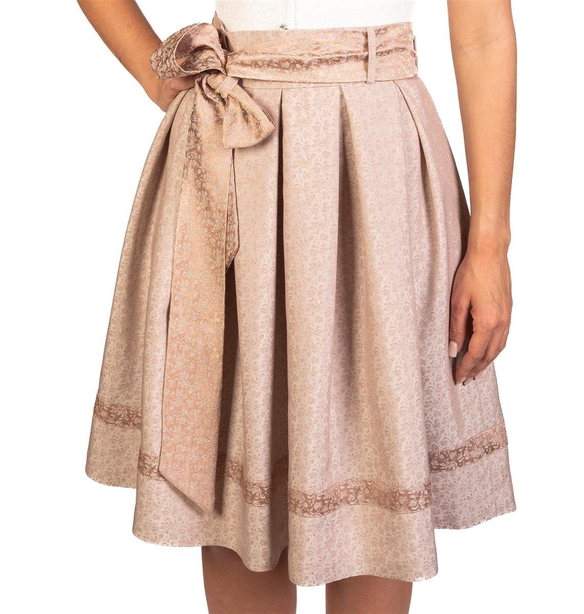 Trachtl Dirndl DAMEN FALTENROCK LENA Creme 36