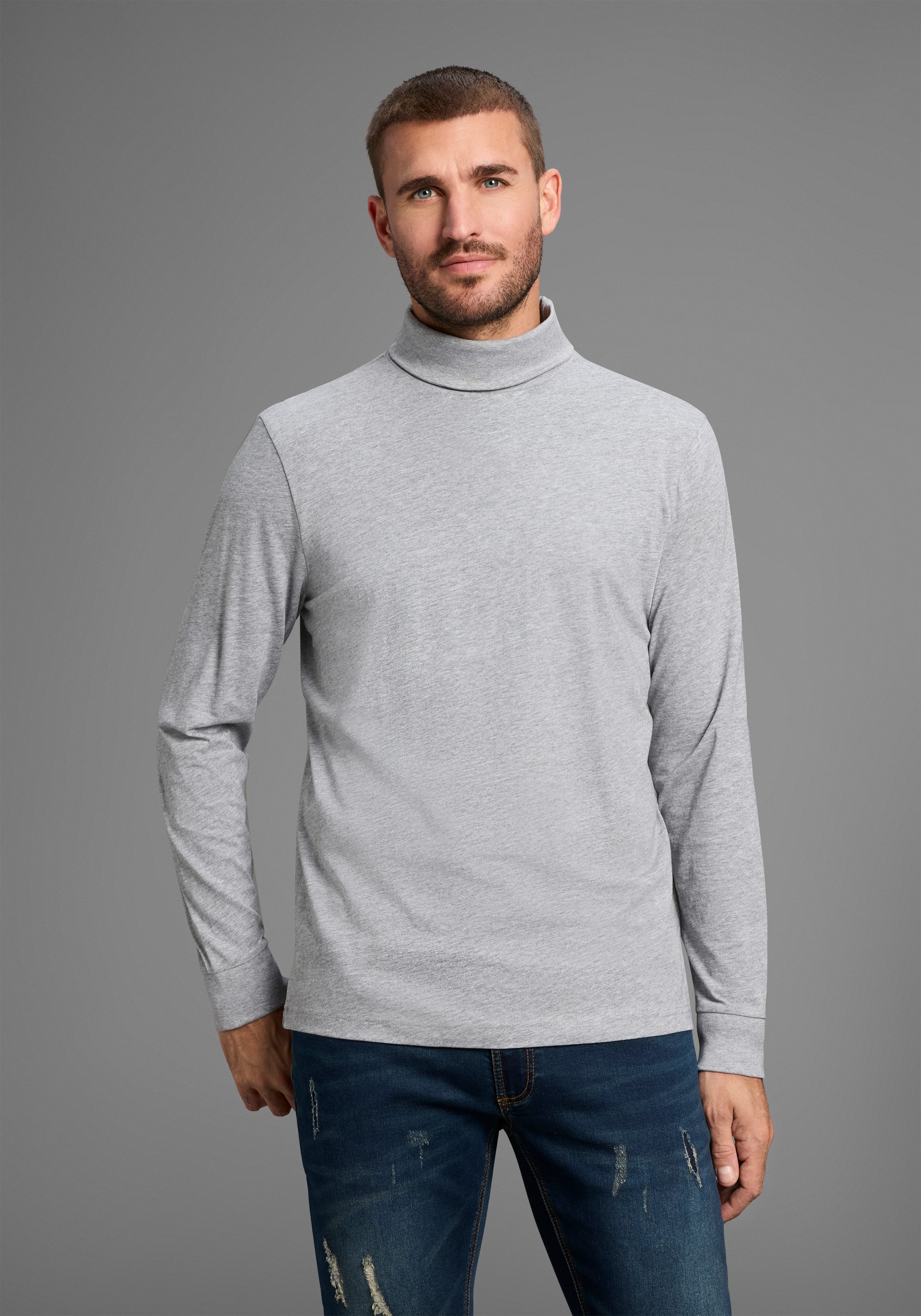 Bruno Banani Rollkragenshirt auch zum Unterziehen