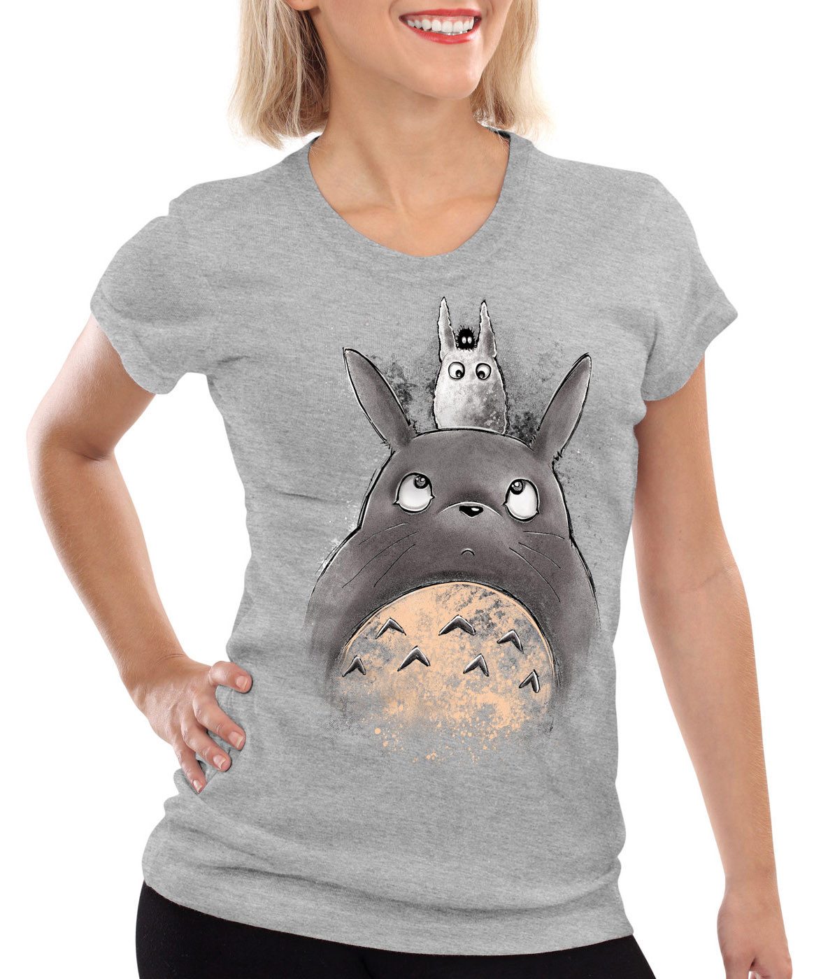 style3 T-Shirt Anime Cosplay Friends neko ghibli japan mein nachbar tonari totoro