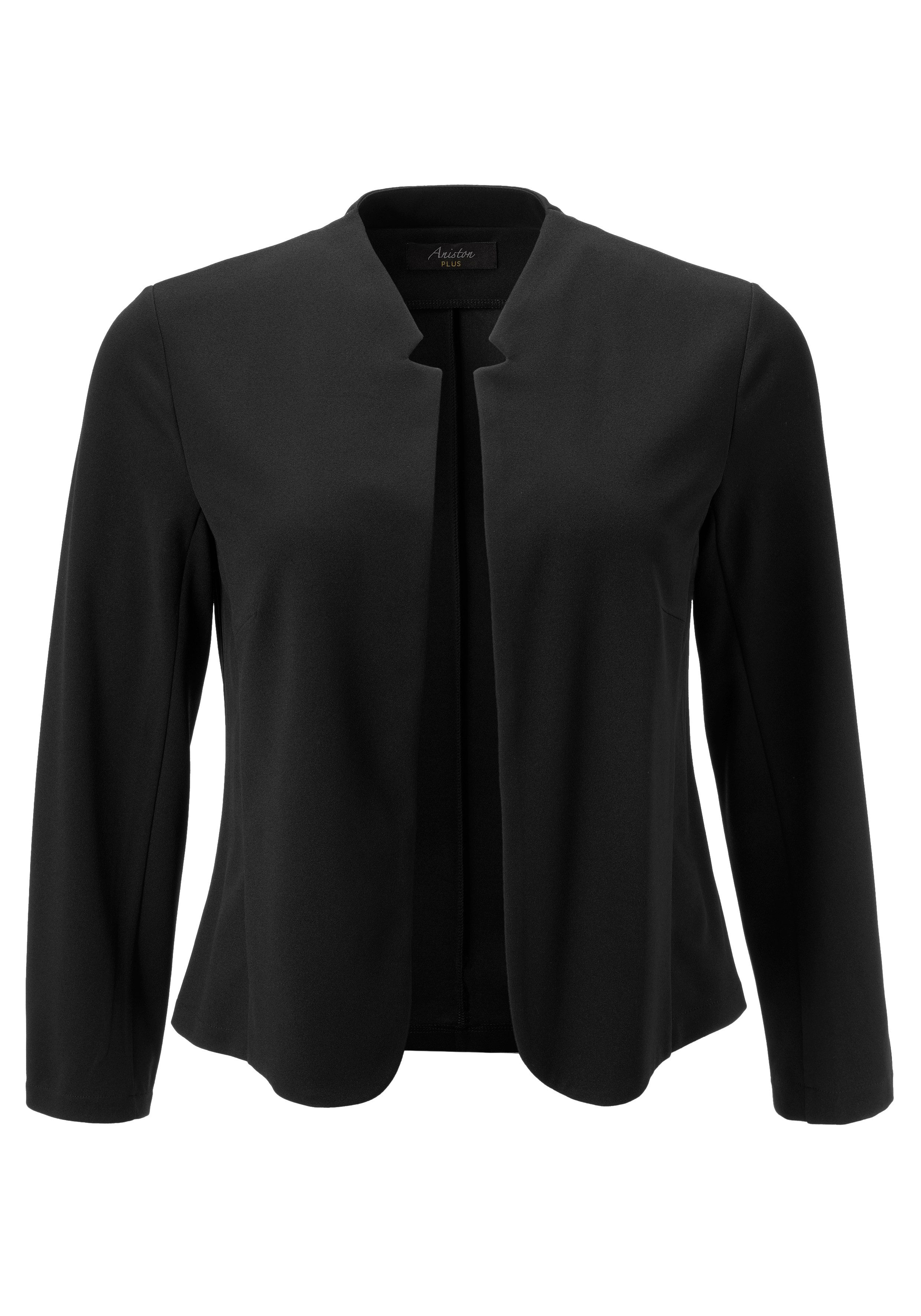 Aniston PLUS Boleroblazer kurzer, verschlußloser Damen-Bolero günstig online kaufen