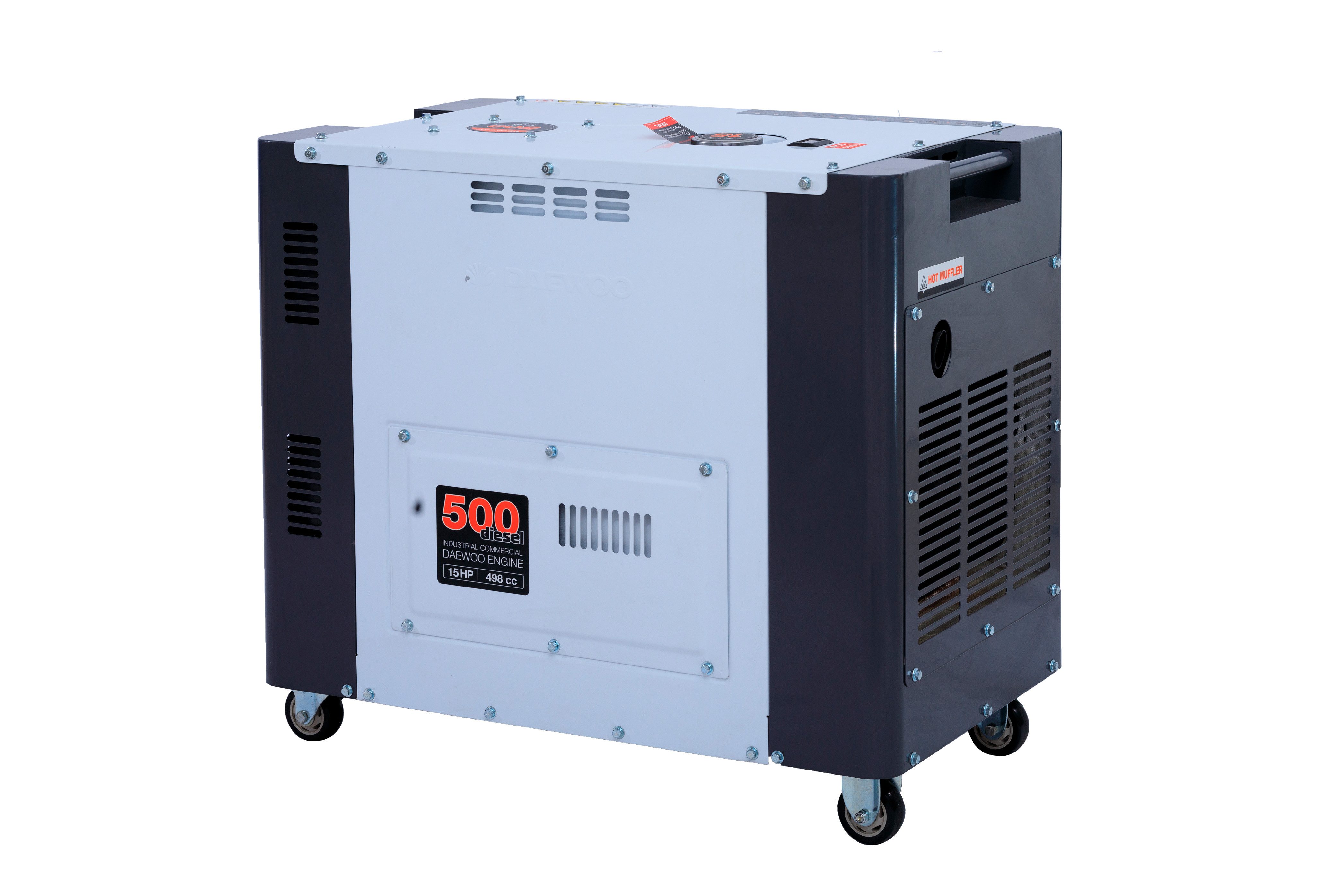 Daewoo Power Products Stromerzeuger Diesel Notstromaggregat DDAE10500DSE-3G, 11,03 in kW