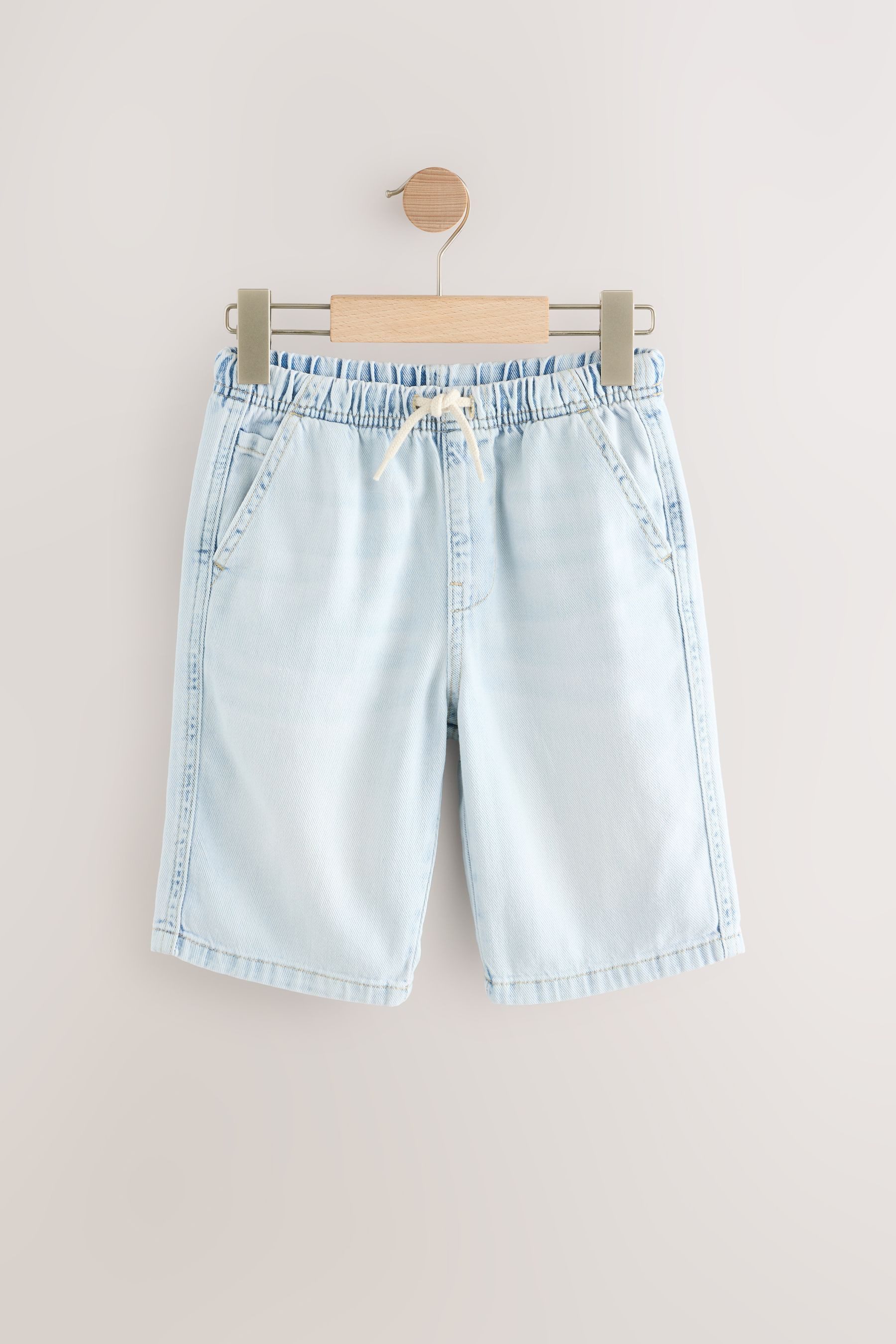 Bermudas Denim-Bermudashorts aus 100 % Baumwolle