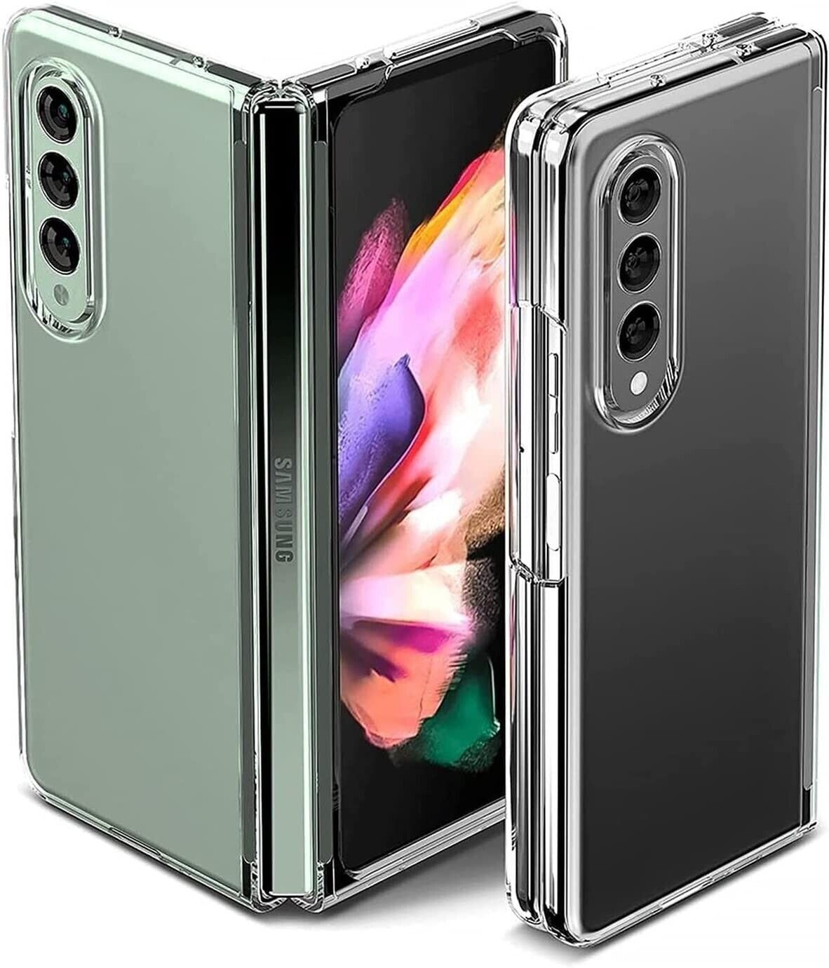 MSM Handyhülle Hülle für Samsung Galaxy Z Fold 3 5G Silikon Schutzhülle TPU Tasche