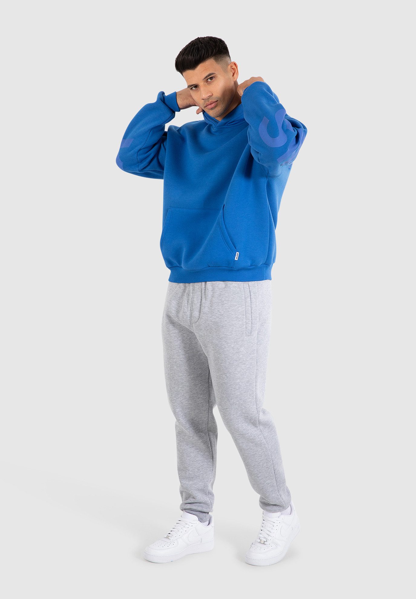 Smilodox Hoodie Brail Solid, Langarm Oversize günstig online kaufen