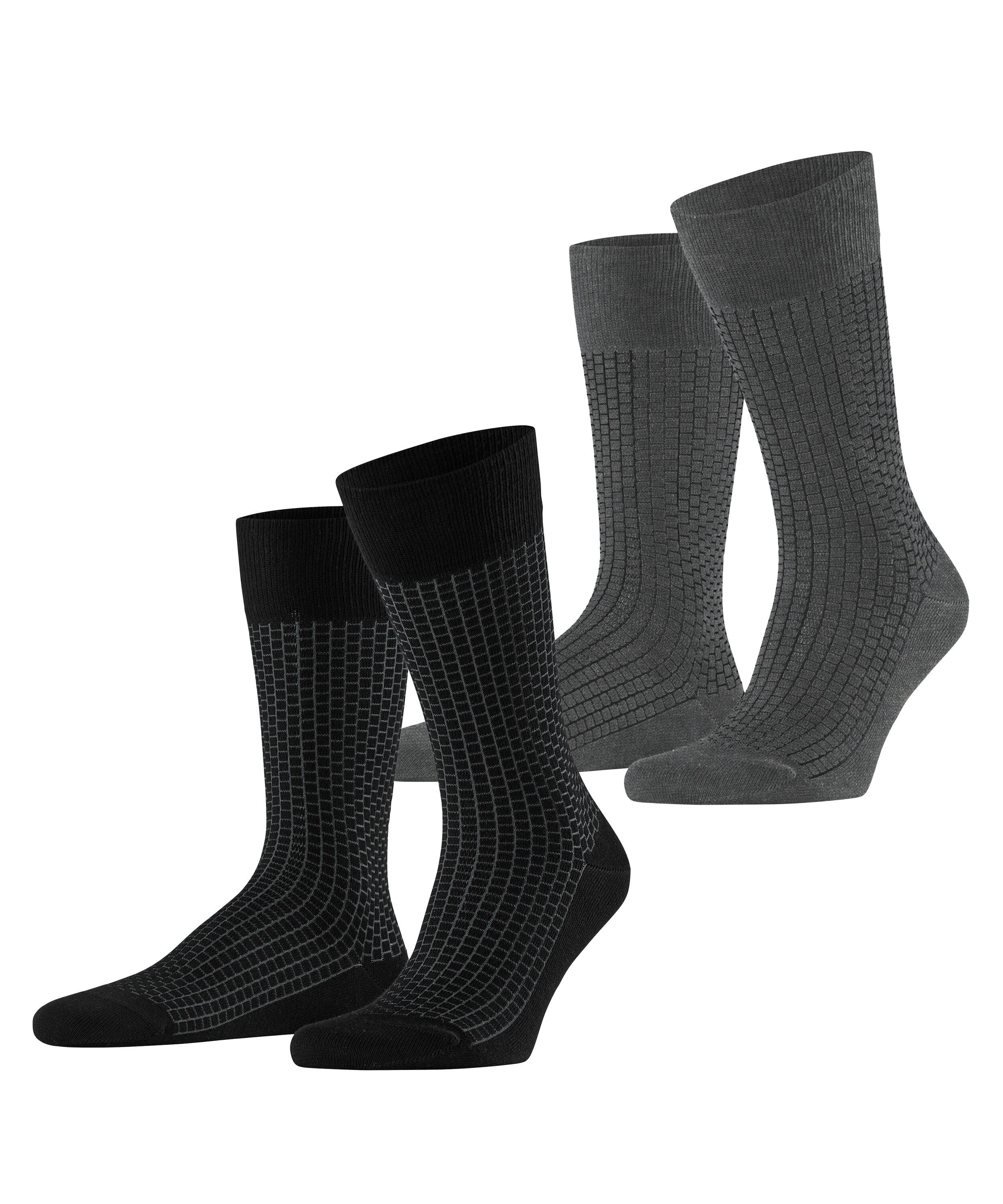 Esprit Socken Illusional Grid 2-Pack (2-Paar) günstig online kaufen