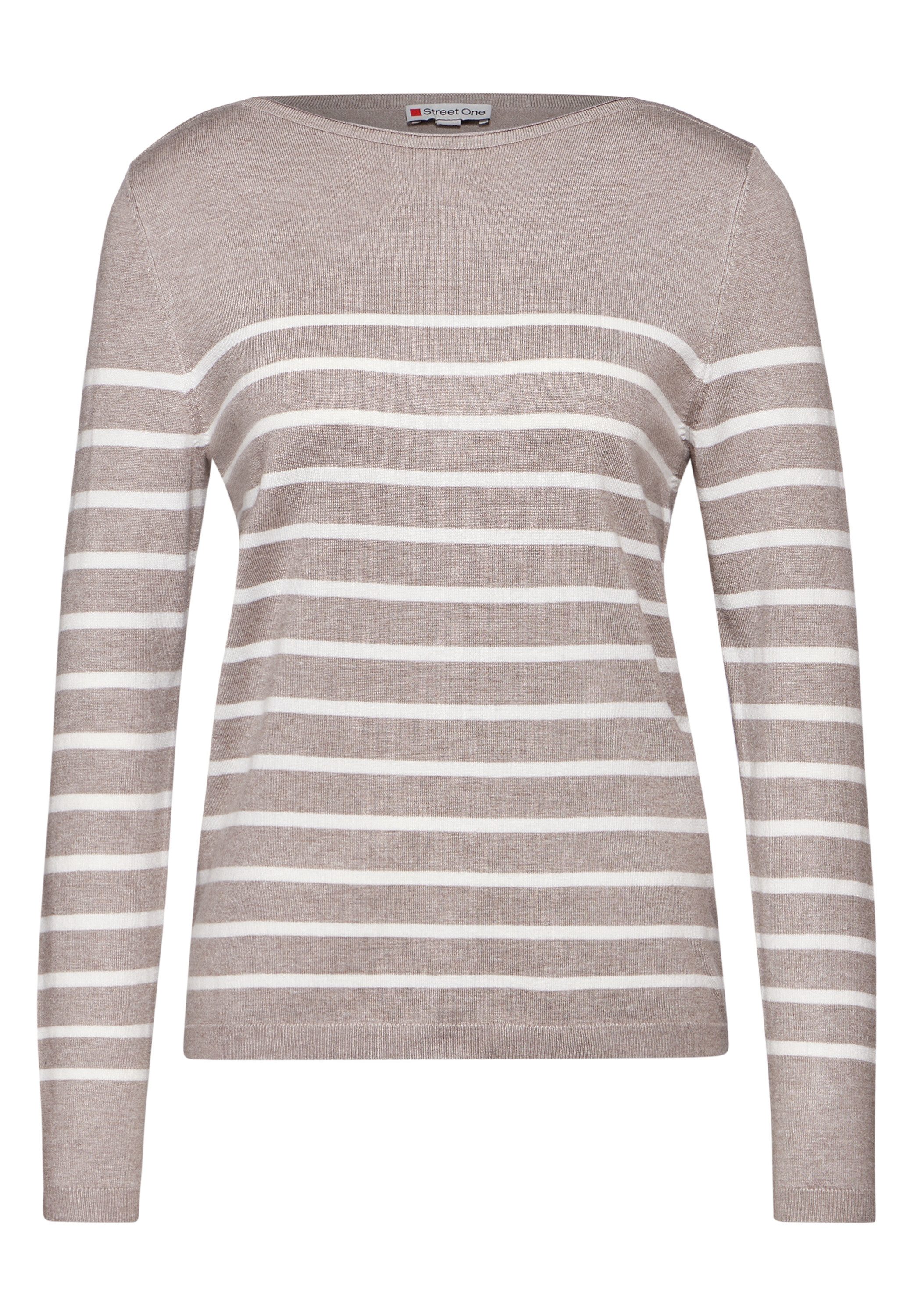STREET ONE Strickpullover mit U-Boot-Ausschnitt