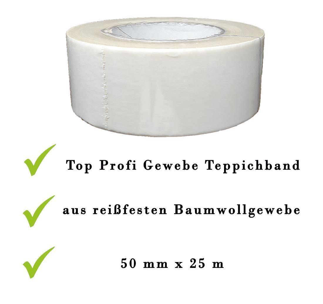 varivendo Doppelklebeband Profi-Gewebe-Teppichband 50 mm x günstig online kaufen