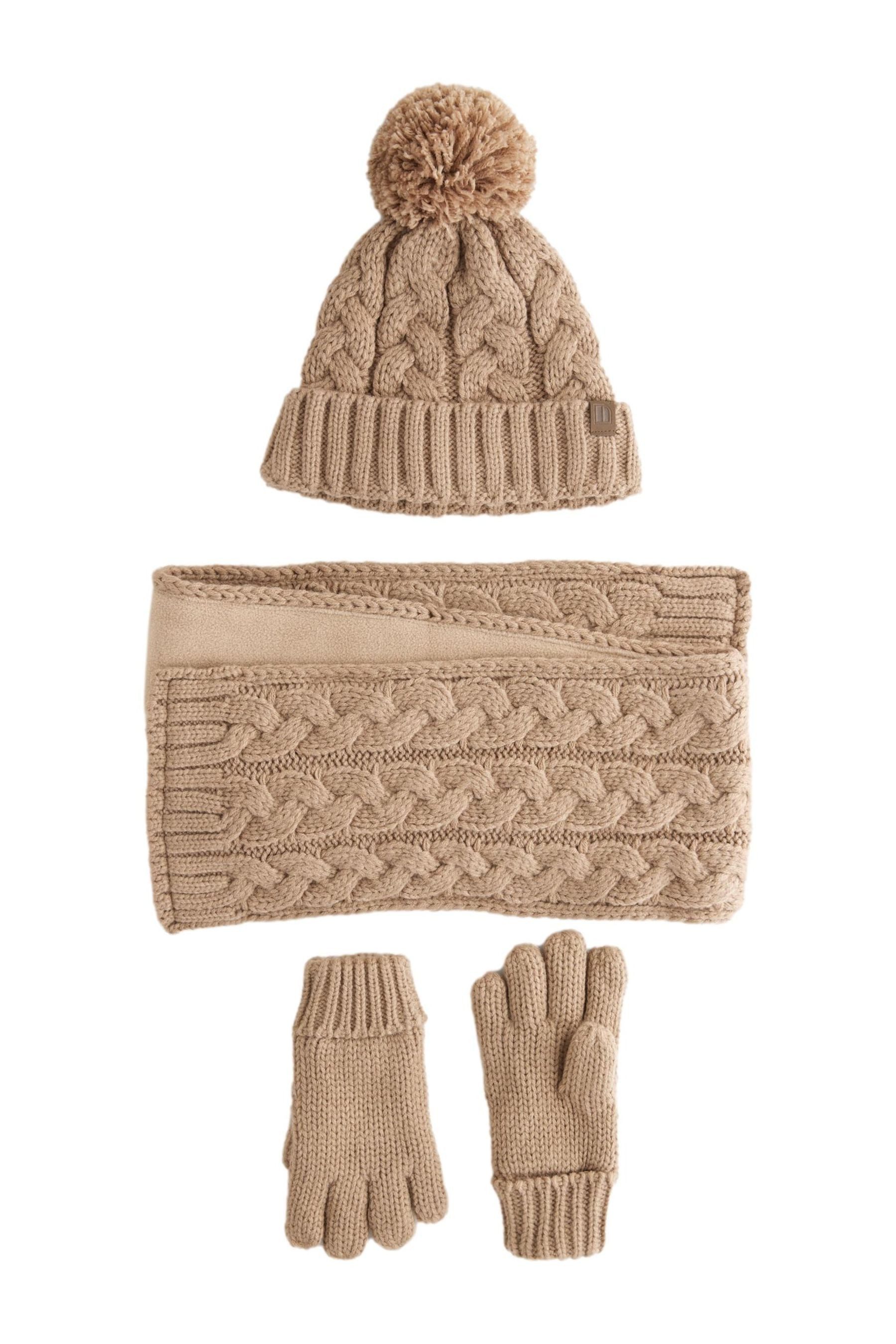 Next Mütze & Schal Mütze, Handschuhe und Schal im Set (3-tlg)