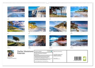CALVENDO Wandkalender Darßer Weststrand Kalender (Premium, hochwertiger DIN A2 Wandkalender 2023, Kunstdruck in Hochglanz)