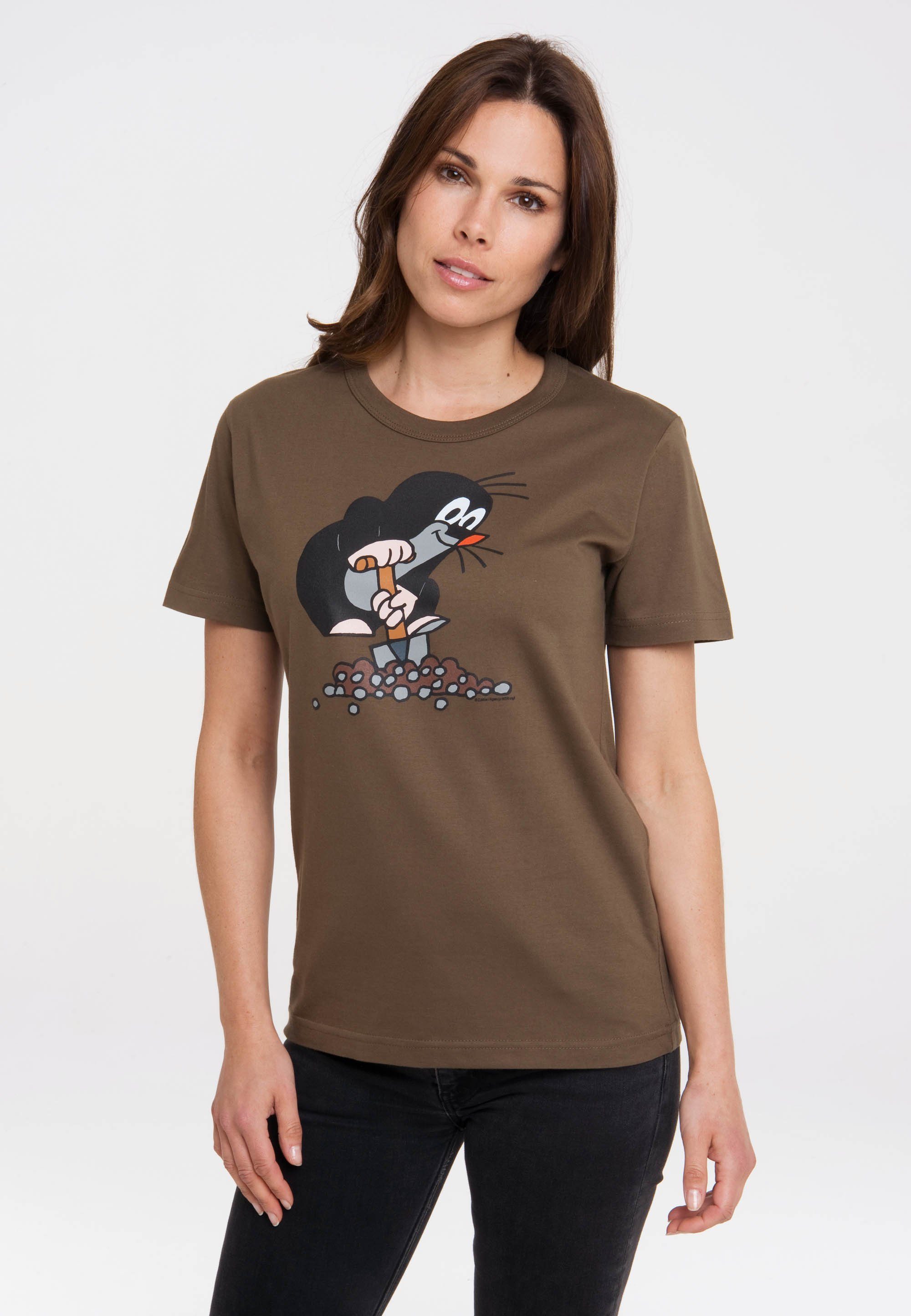 LOGOSHIRT T-Shirt Der kleine Maulwurf mit lizenziertem Print