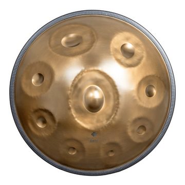 Sela Handpan SE211 Harmony F Low Pygmy,Edelstahl, Inkl. Rucksacktasche, mit Schlägel