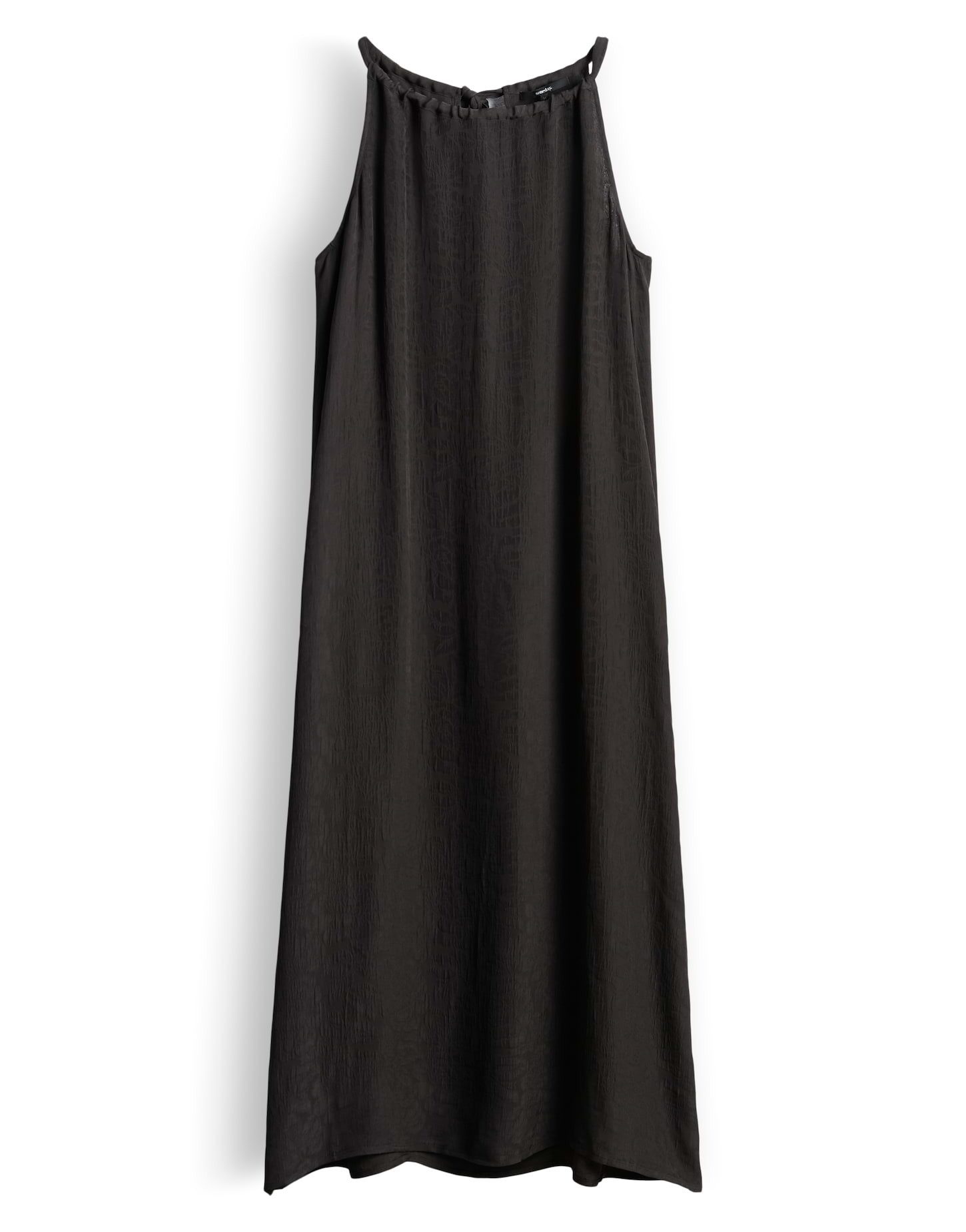 someday Midikleid Quisa mit floralem Jacquardmuster Mit floralem Muster, Taschen und Schnürdetail