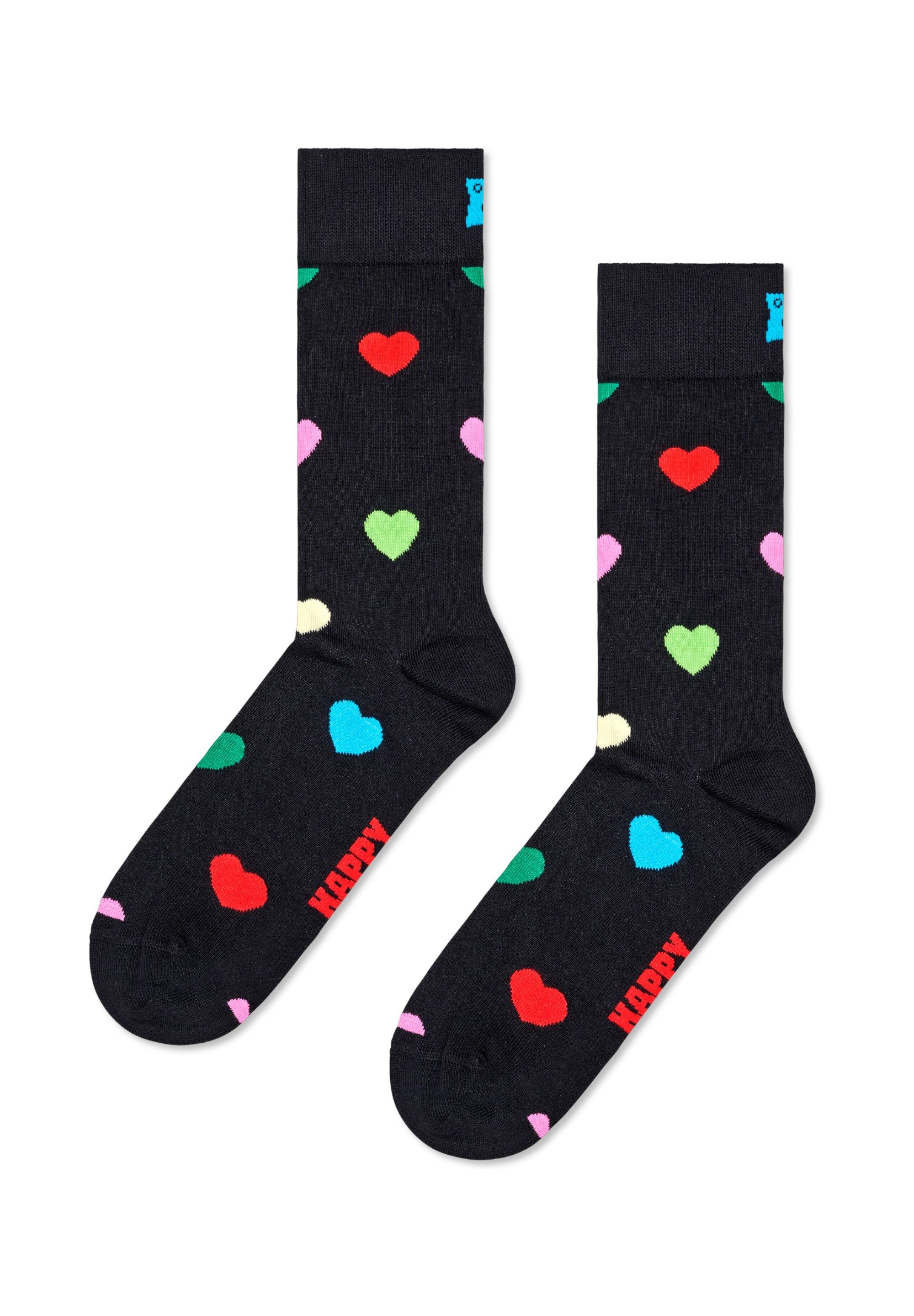 Happy Socks Basicsocken 4-Pack Christmas Socks Gift Set Verstärkte Ferse, b günstig online kaufen