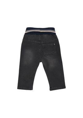 s.Oliver Stoffhose Jeans / Regular Fit / High Rise / Straight Leg Kontrast-Details, Waschung
