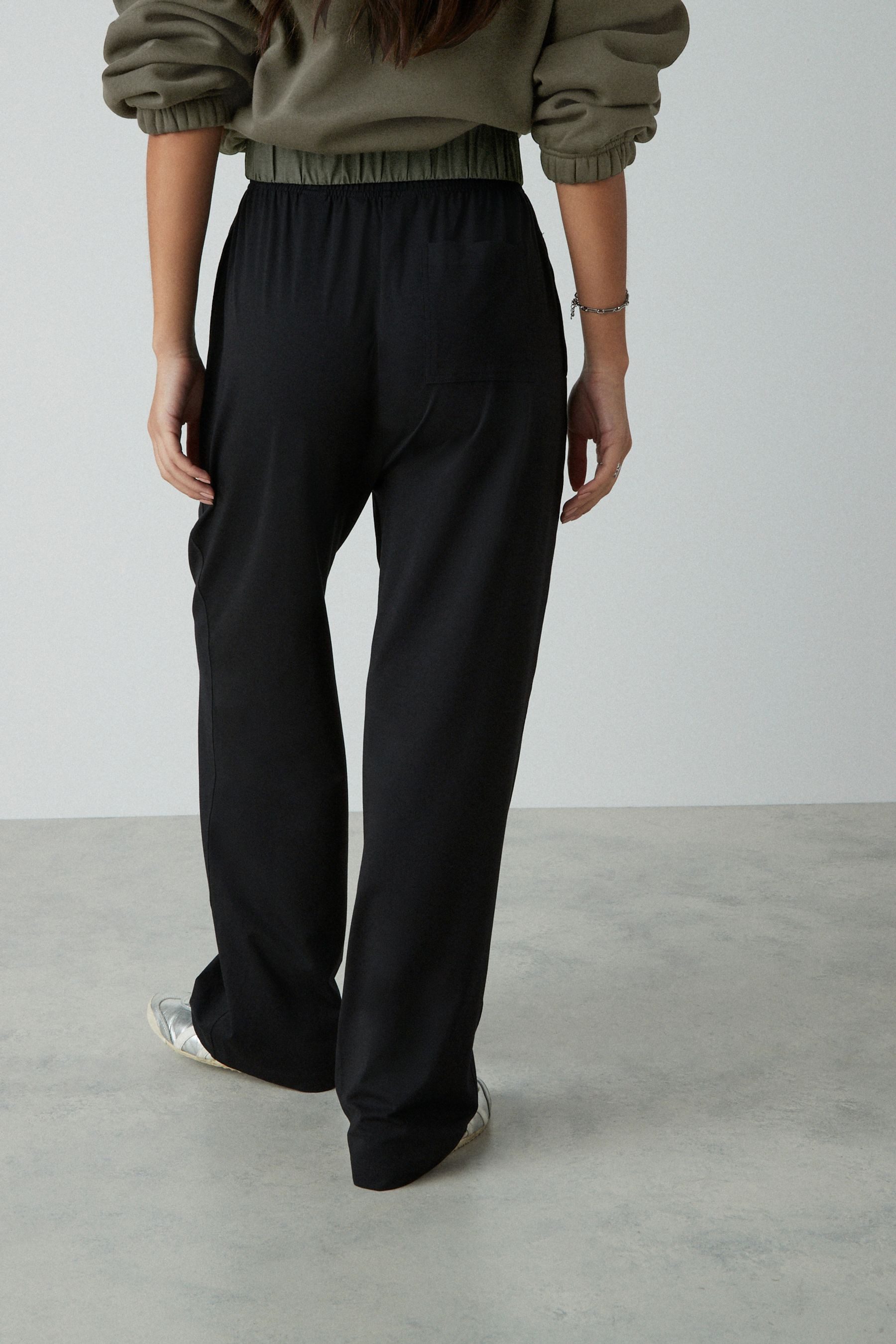 Next Palazzohose Premium Hose mit weitem Bein aus Modal (1-tlg) günstig online kaufen