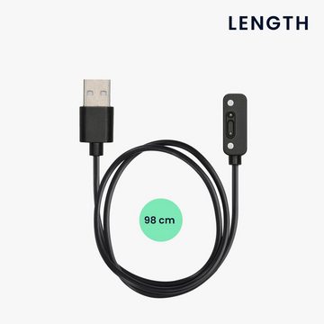 kwmobile USB Ladekabel für Xplora X6 Play - Charger Elektro-Kabel, (4,80 cm), USB Lade Kabel für Xplora X6 Play - Charger