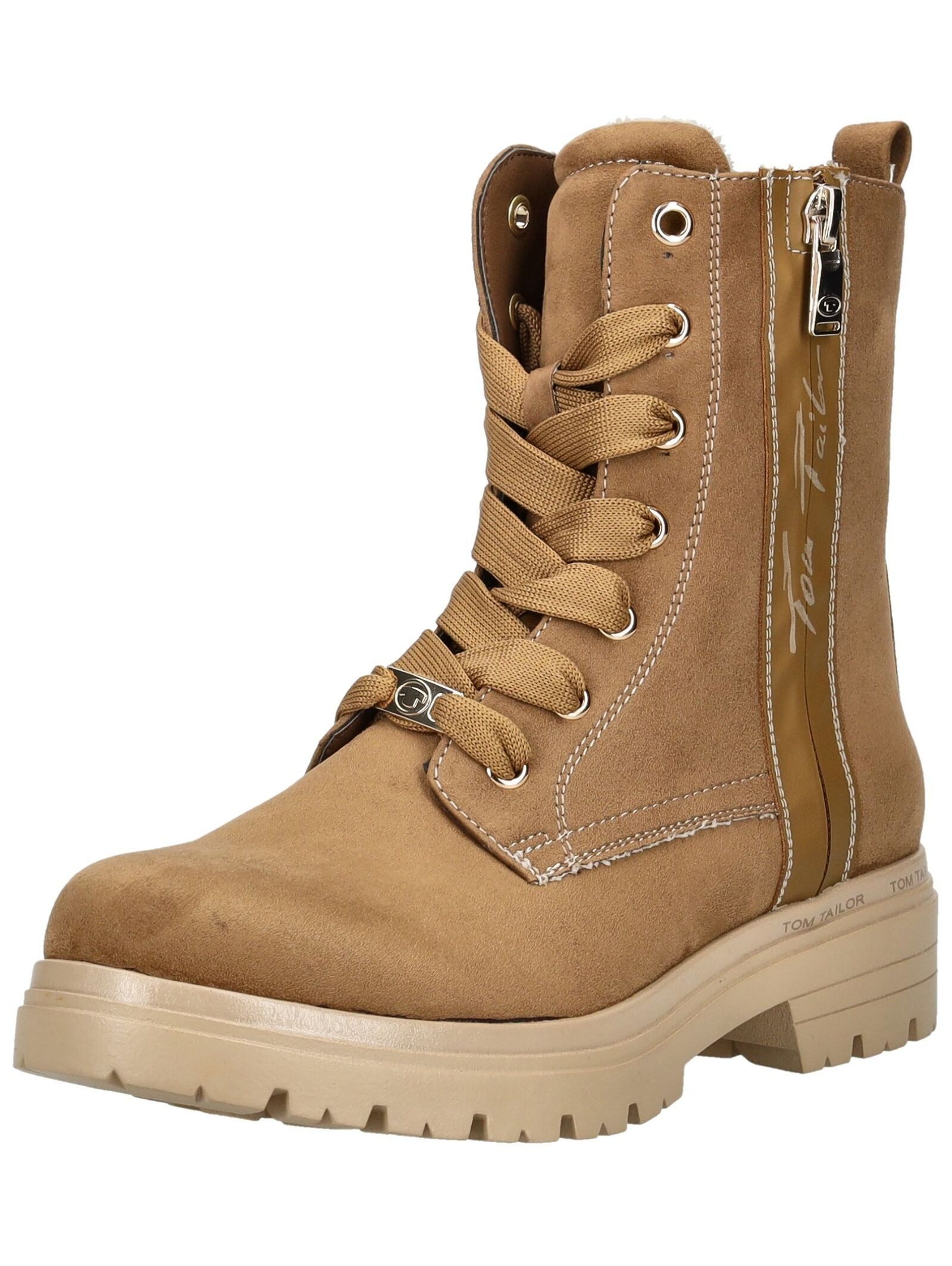 TOM TAILOR Tom Tailor Stiefelette Textil Schnürstiefelette