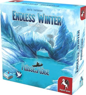 Pegasus Spiele Spiel, Endless Winter: Flüsse & Flöße [Erweiterung] (Frosted Games)