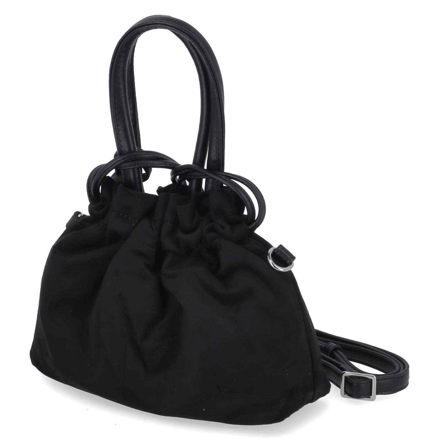 L. CREDI Handtasche L.Credi 1006637/200 Damen Henkeltaschen Textil & Synthetik black