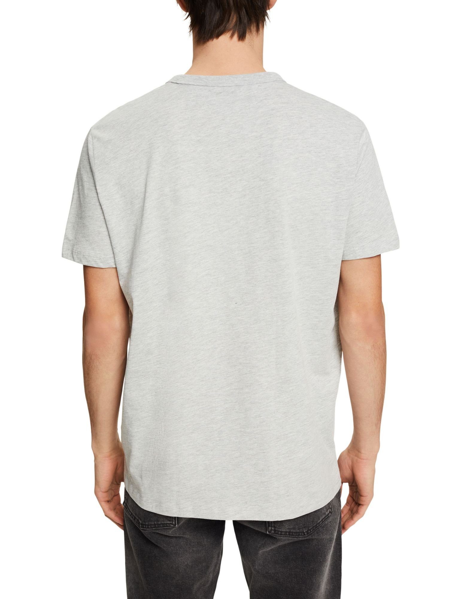 Bio-Baumwolle Esprit mit Logo-Print, T-Shirt (1-tlg) T-Shirt