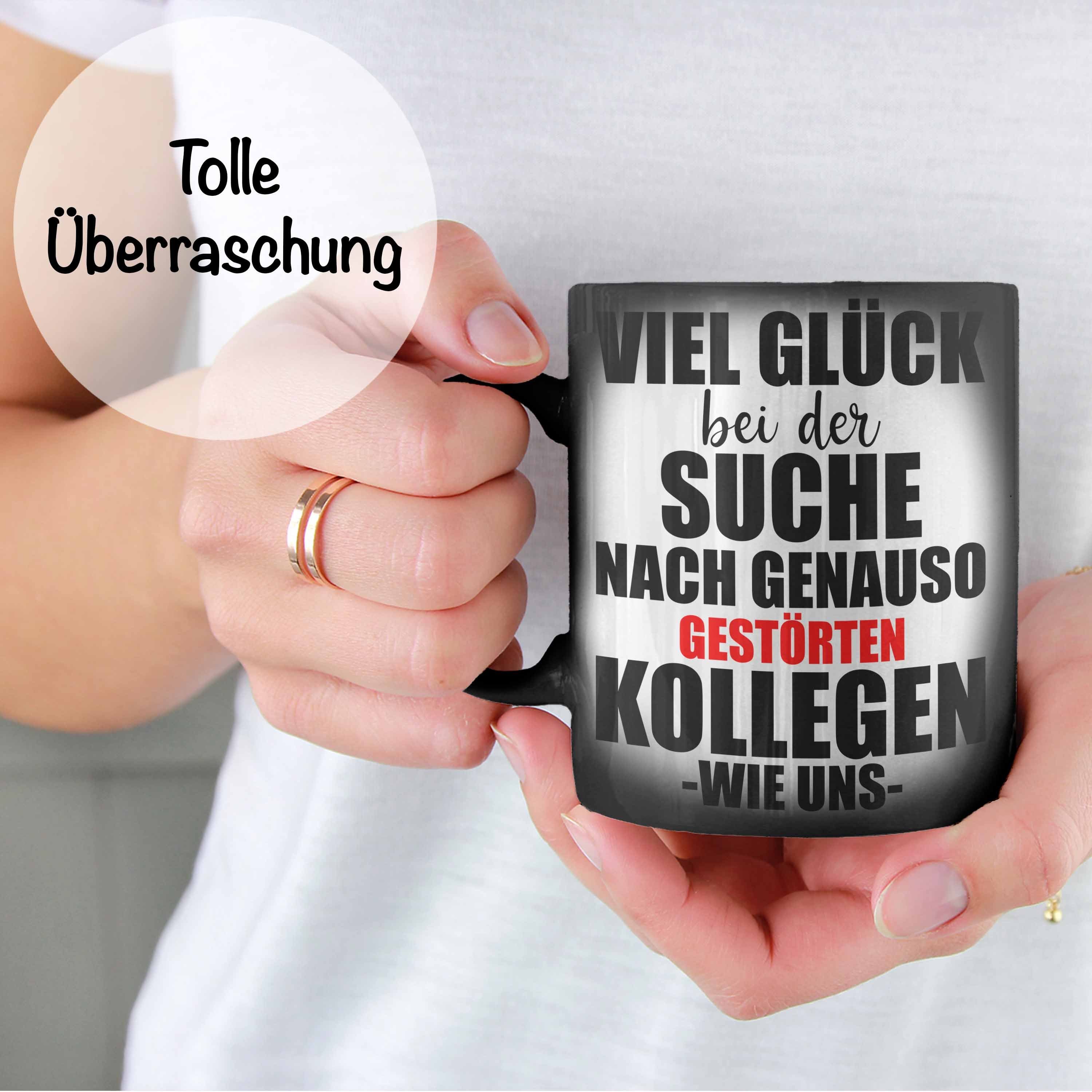 - Trendation Trendation Kollege Zaubertasse Jobwechsel Kollegen, Farbwechsel Trendation Tasse Geschenk Abschiedsgeschenk Kollegin Gestörte Lustig - Sprüche