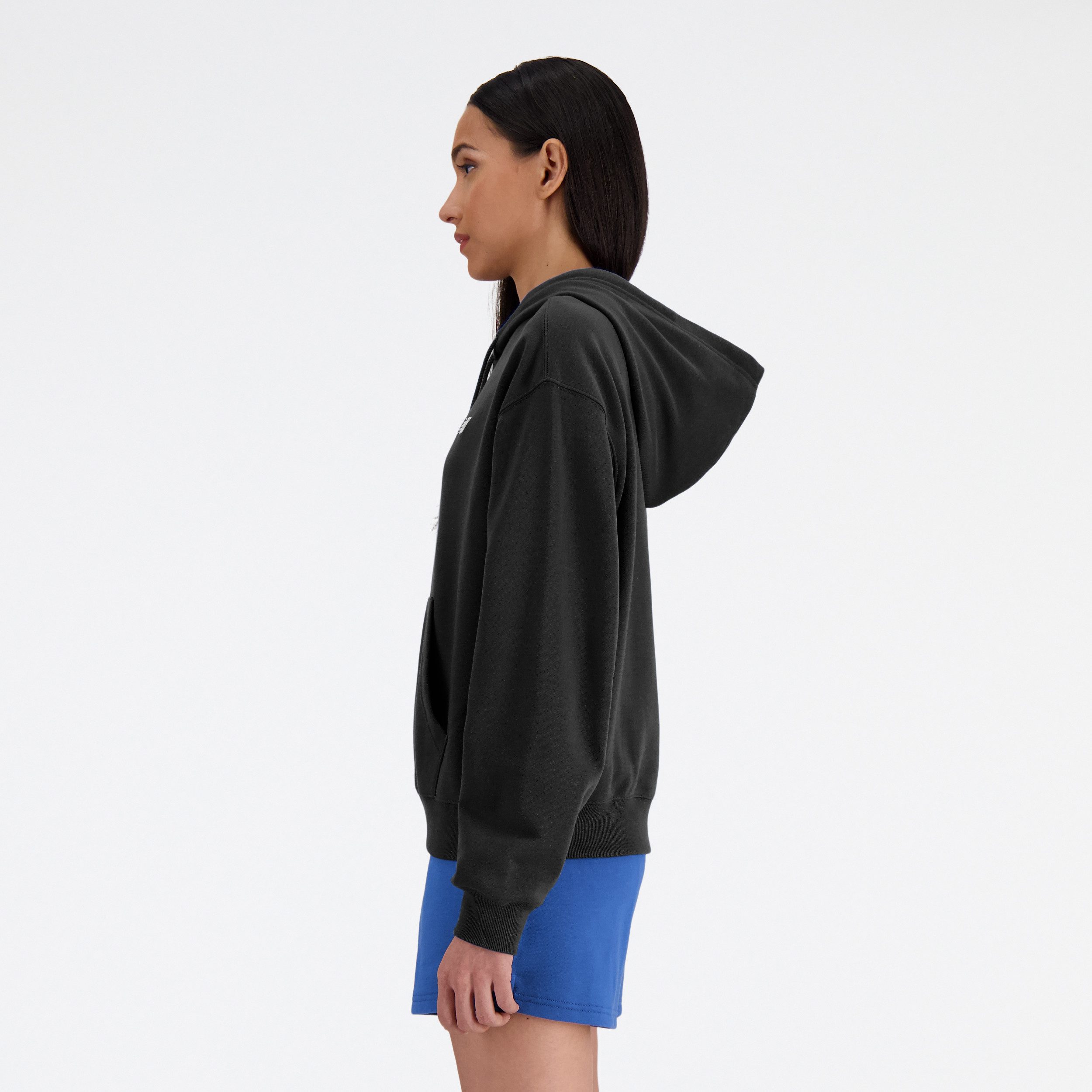 New Balance Kapuzensweatshirt sportlicher Schnitt, aus Baumwolle und Polyester, für Erwachsene
