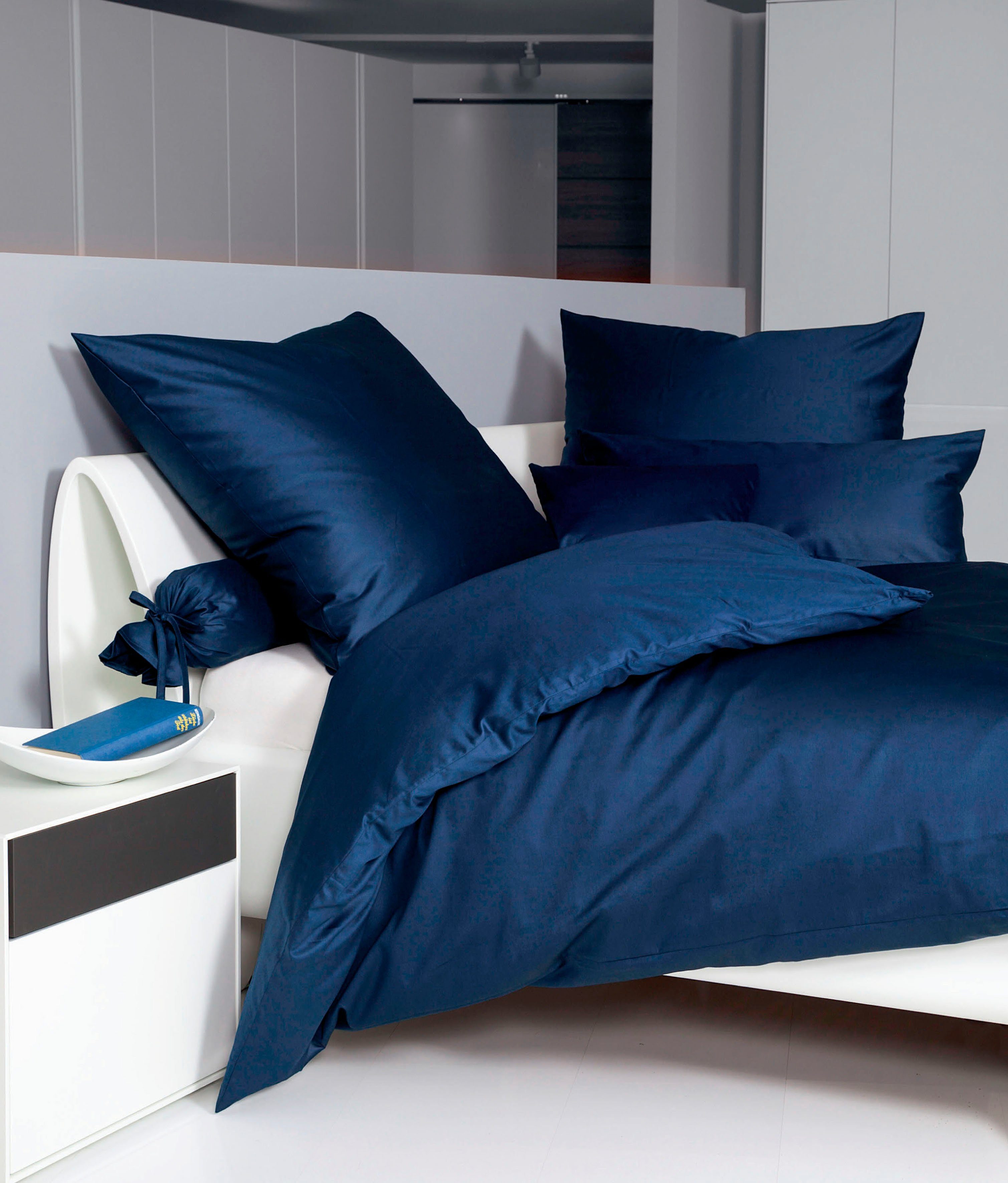 Janine Bettwäsche Colors 31001, Mako-Satin, 3 günstig online kaufen