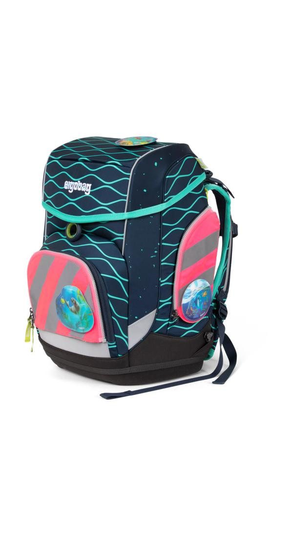 ergobag Schulranzen pack Sicherheitsset mit Reflektorstreifen (3-tlg)
